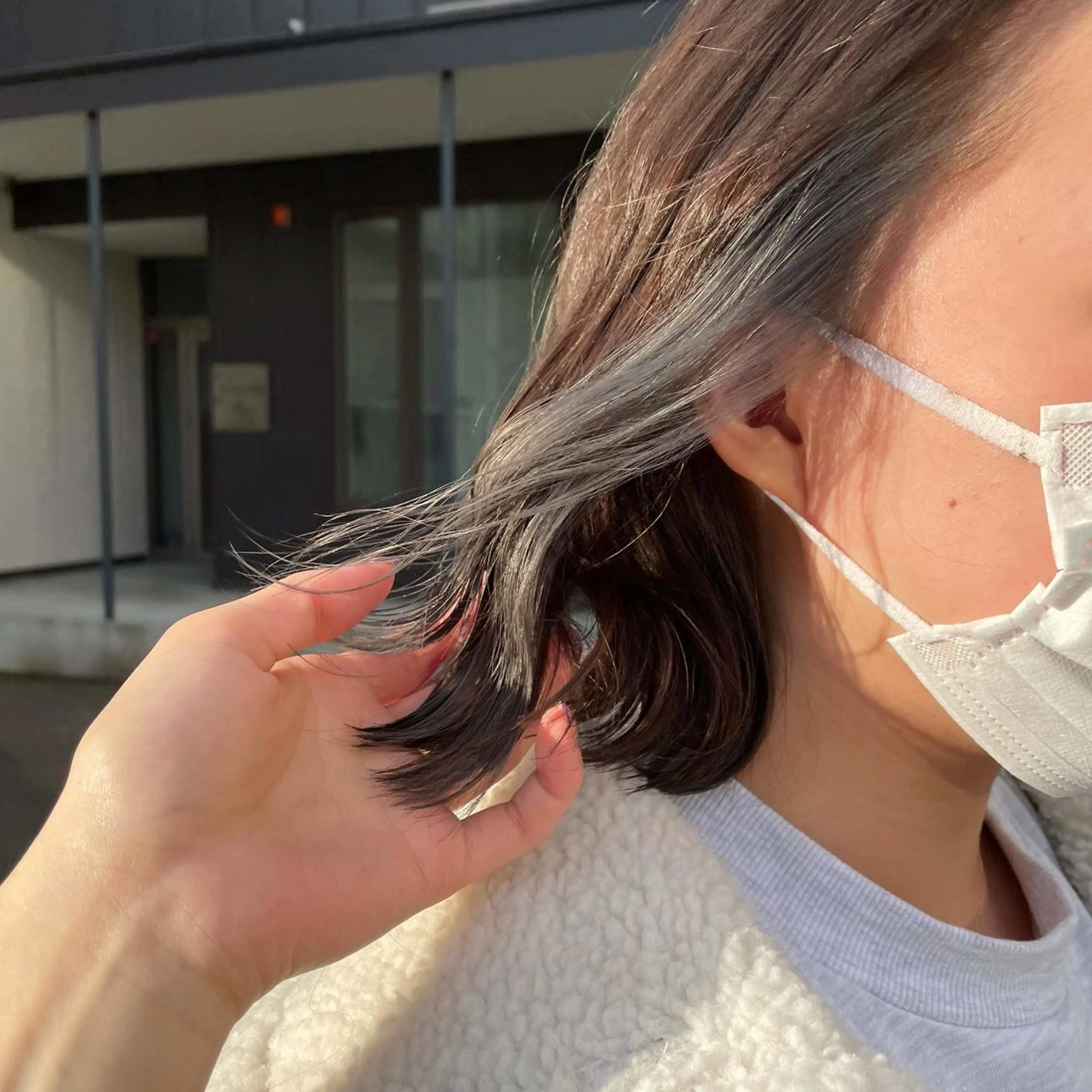 ミディアム カラー ヘアカラー トリートメント 🌼RIKA🌼レデ ィース専門💖のヘアスタイル