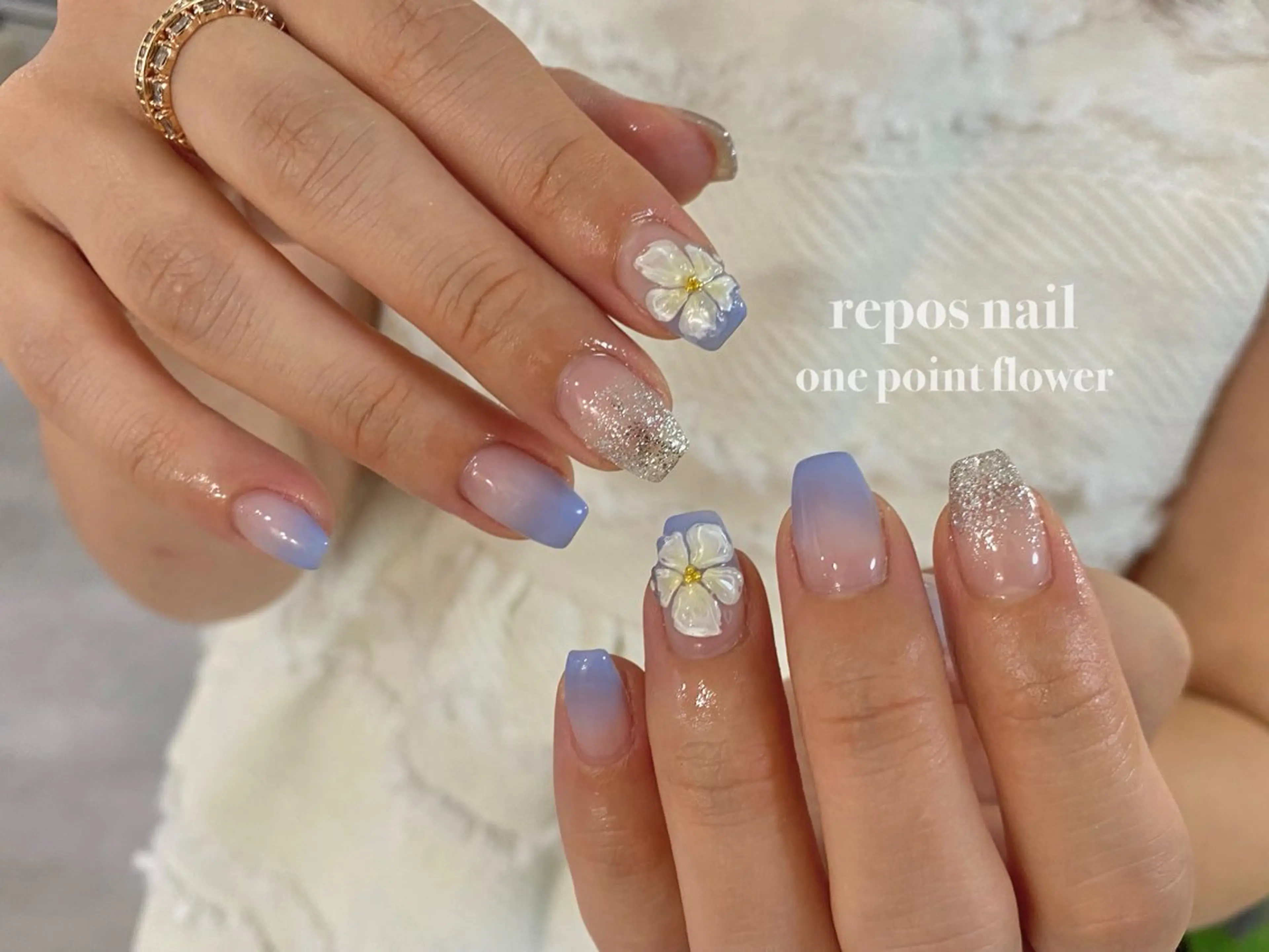 ネイル ハンドネイル repos-ルポ-所属・repos-ルポ- misuzu🌿のネイルデザイン