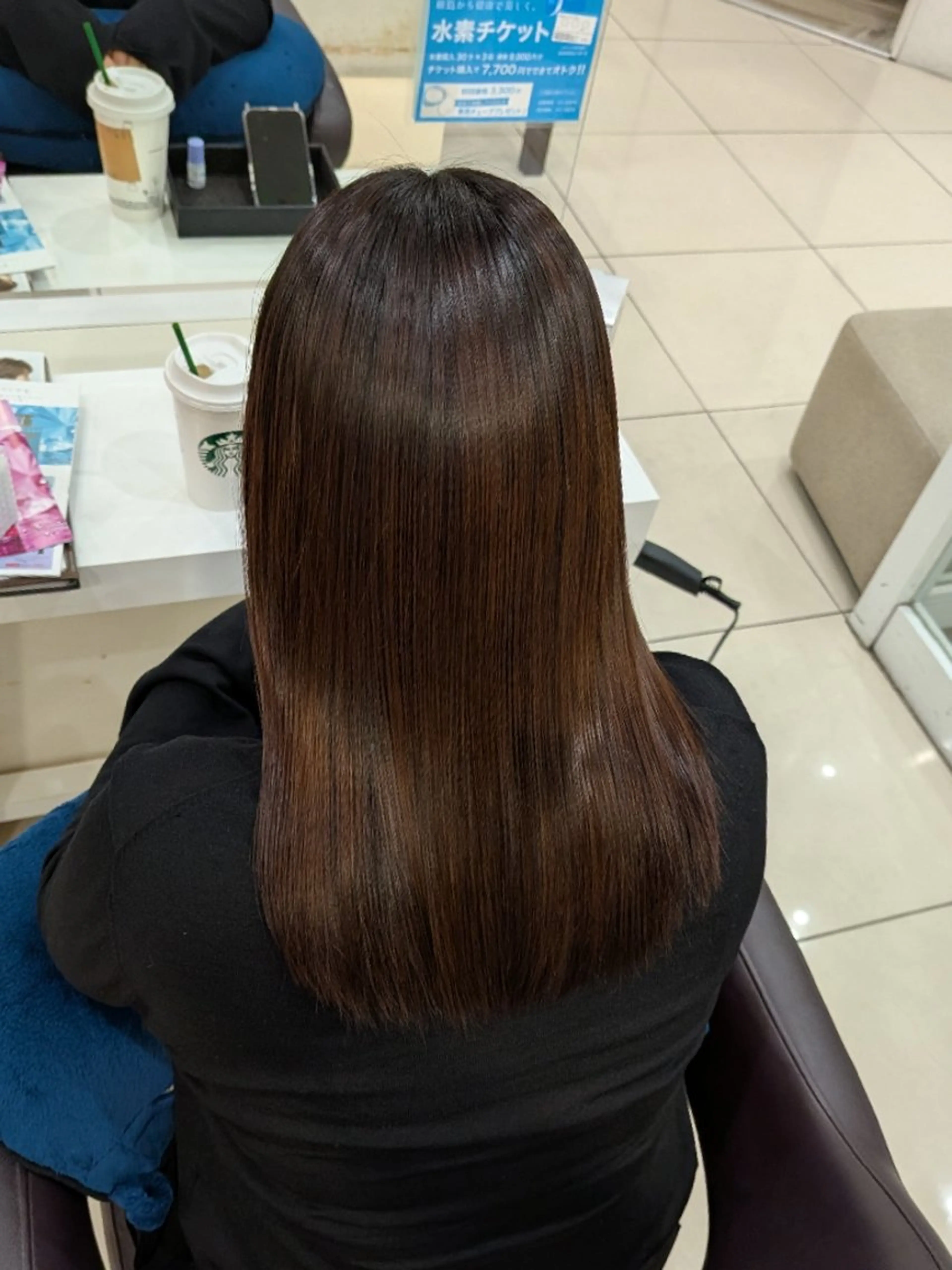 ミディアム 髪質改善 池田 翔汰のヘアスタイル