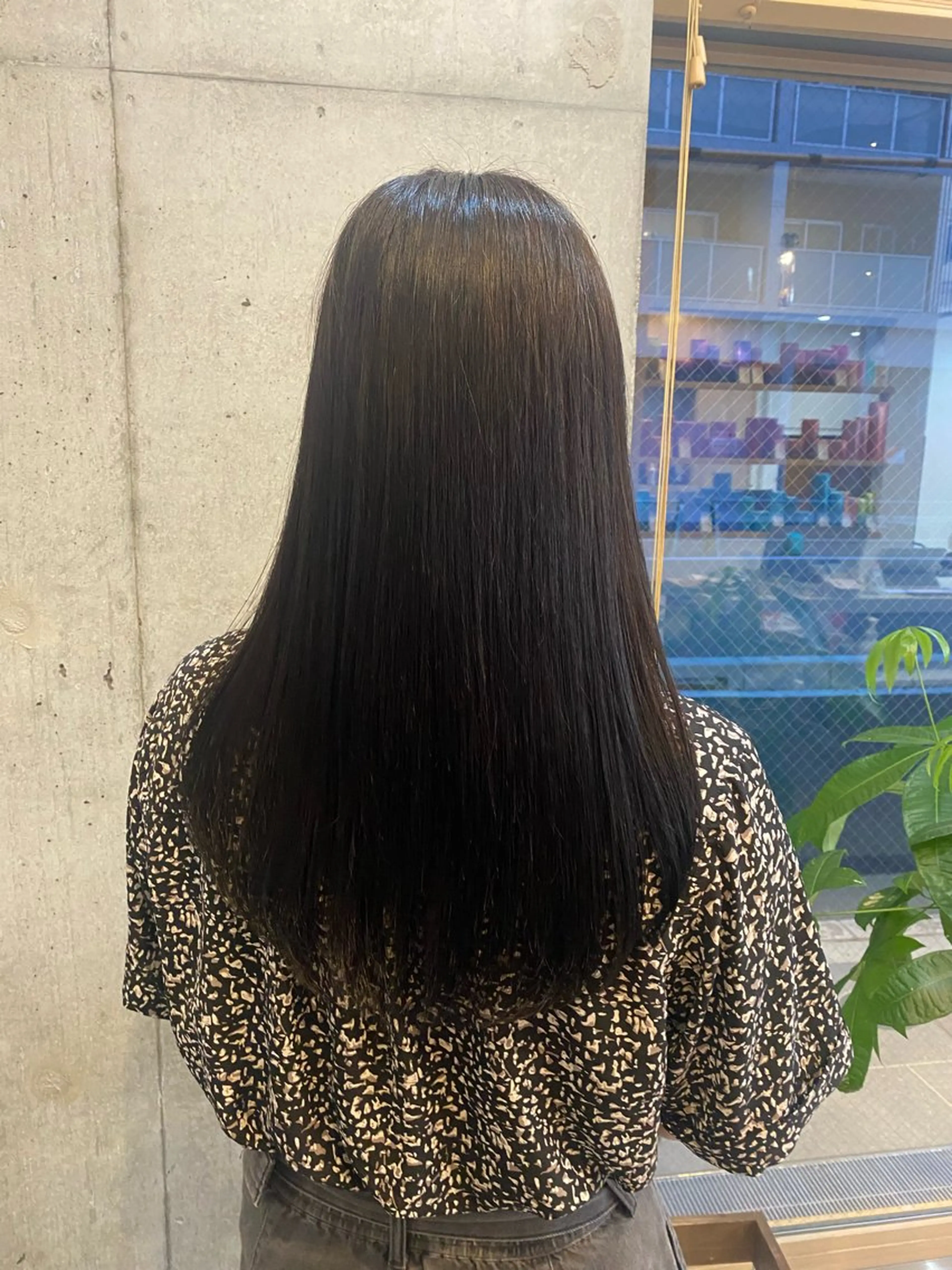 ロング カット 縮毛矯正 HIYORI🧁 登戸のヘアスタイル