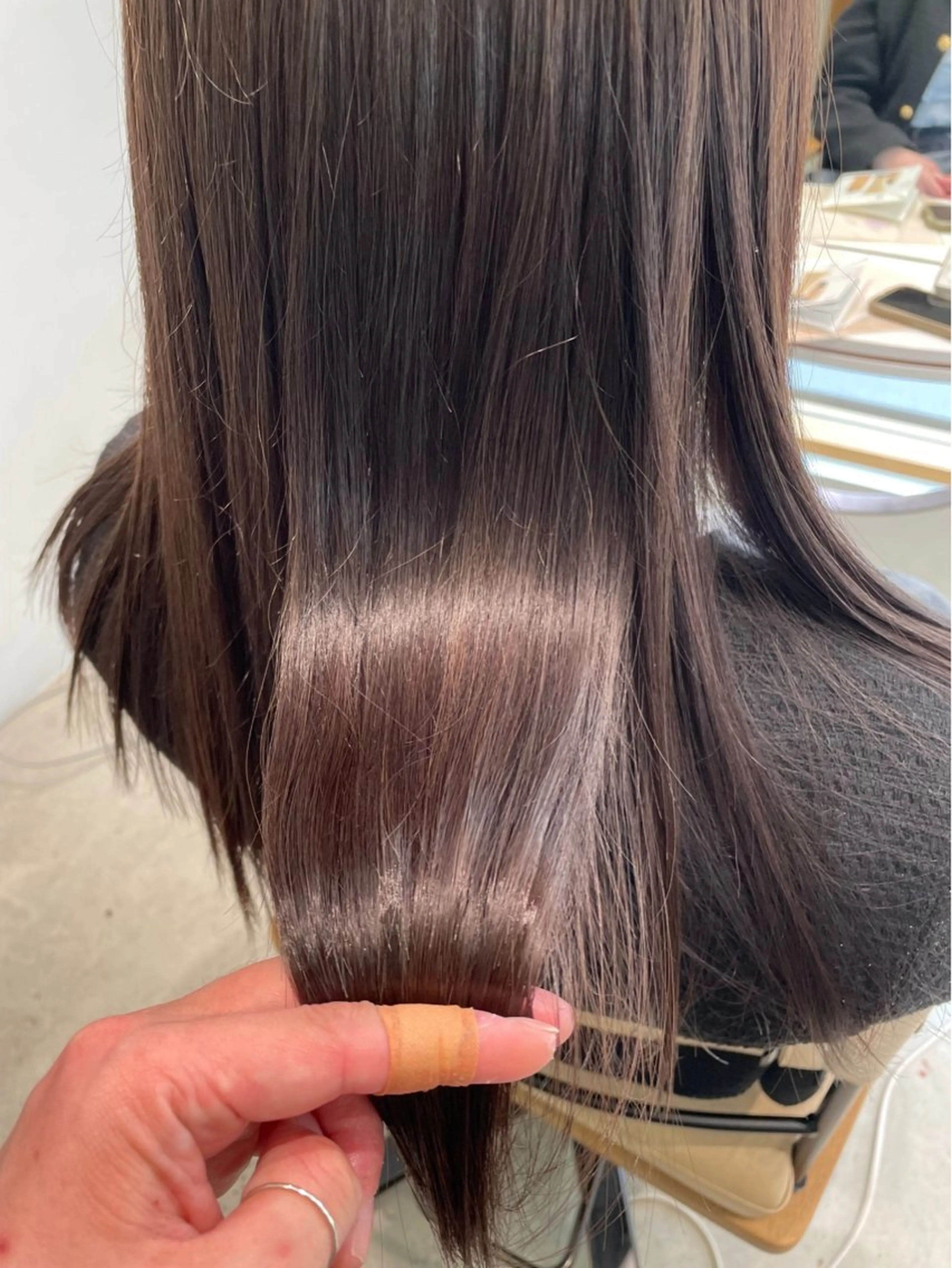 ロング トリートメント ramphy 加藤 美羽のヘアスタイル