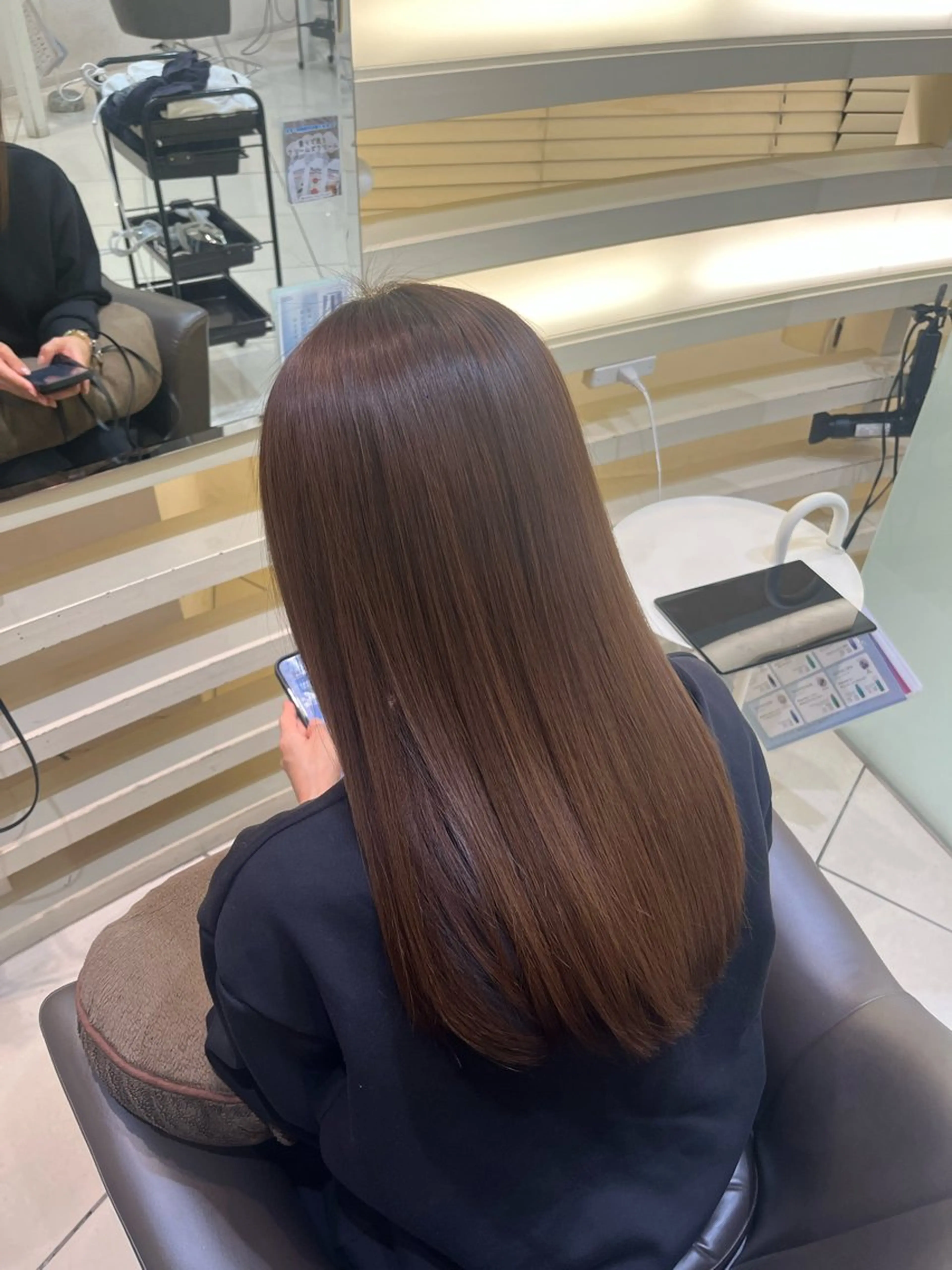 縮毛矯正/艶髪/ チホリのヘアスタイル