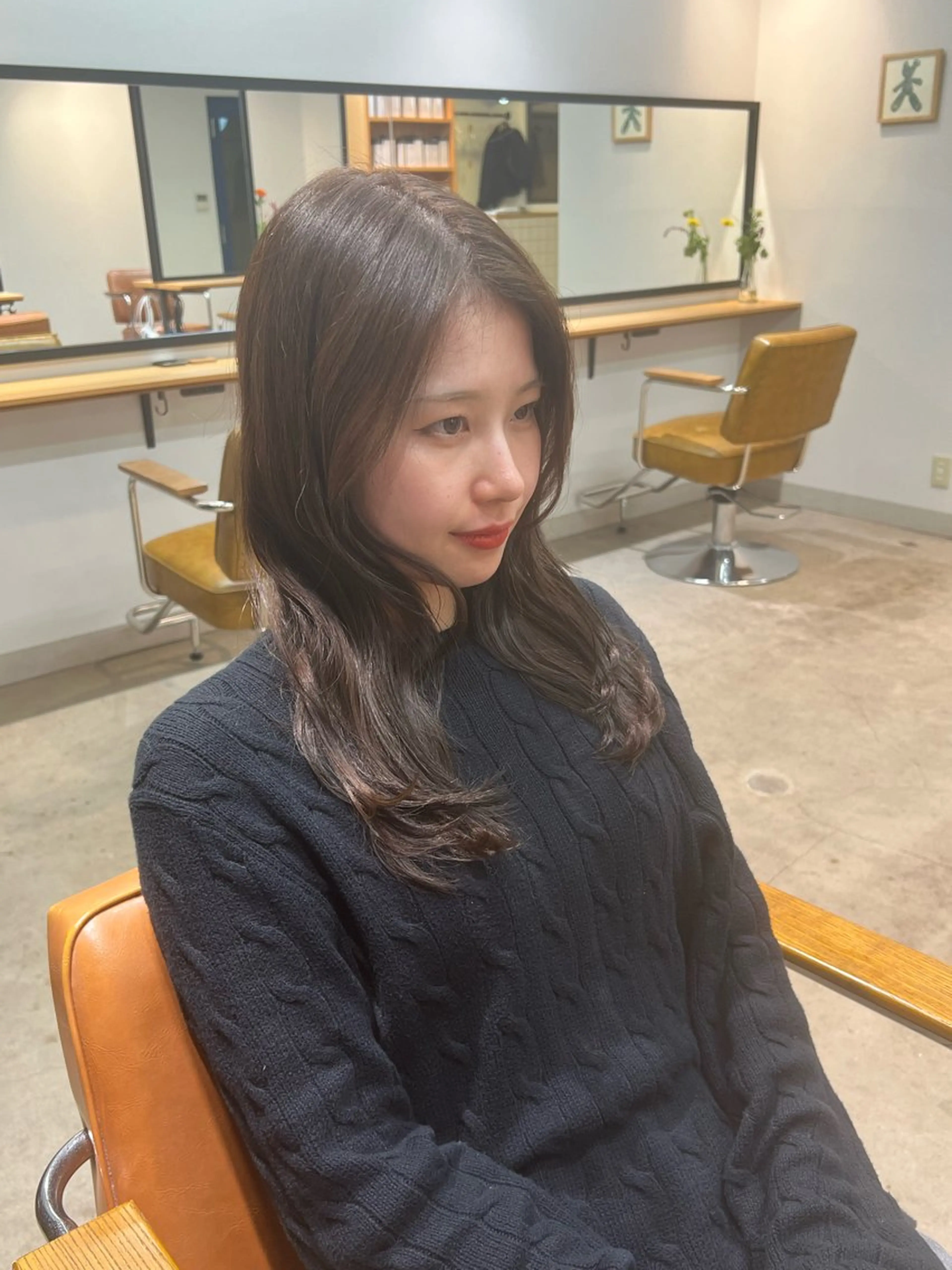 ミディアム 松村 愛輝のヘアスタイル