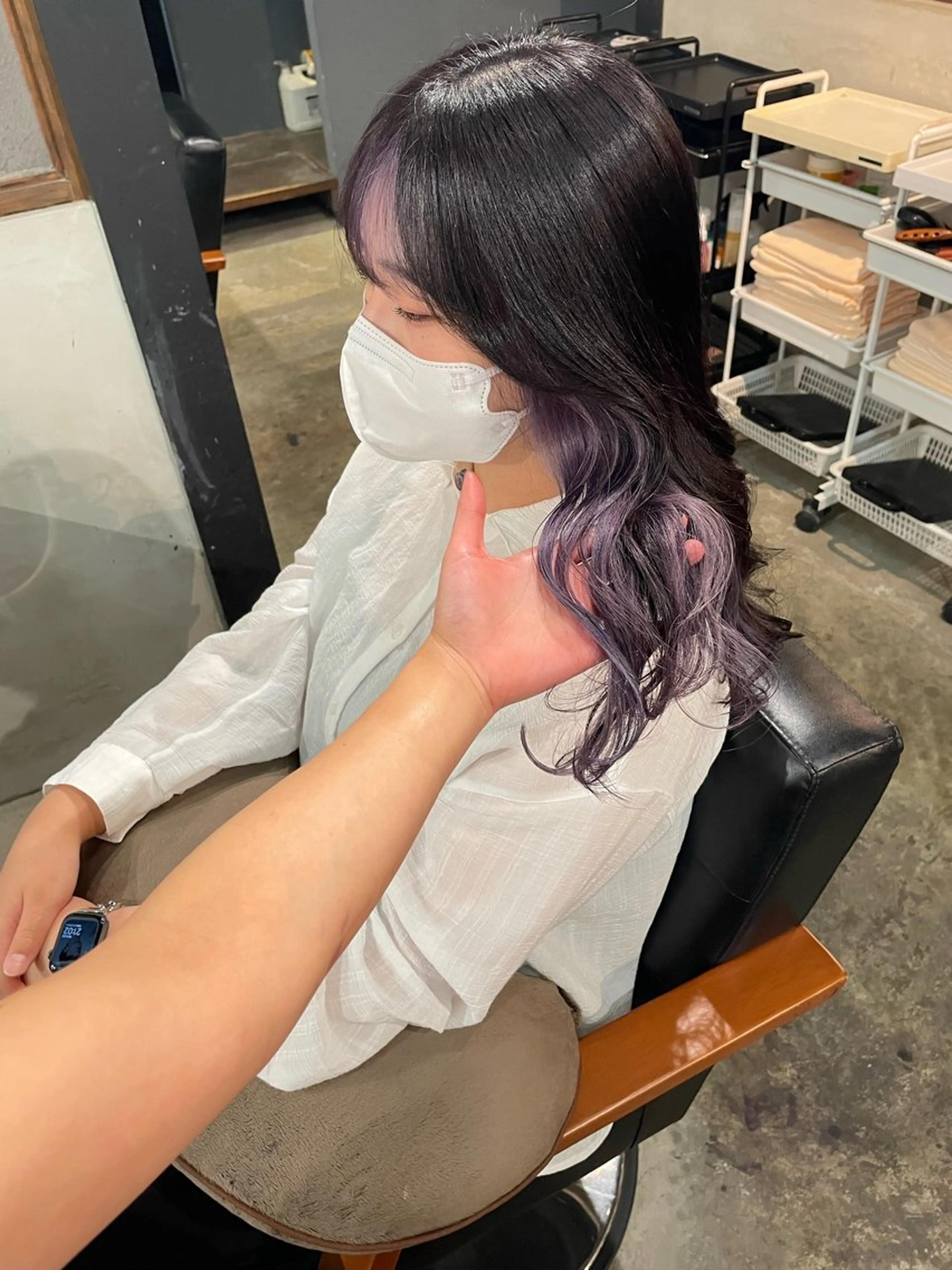 ロング Baby美容師 Ninaのヘアスタイル