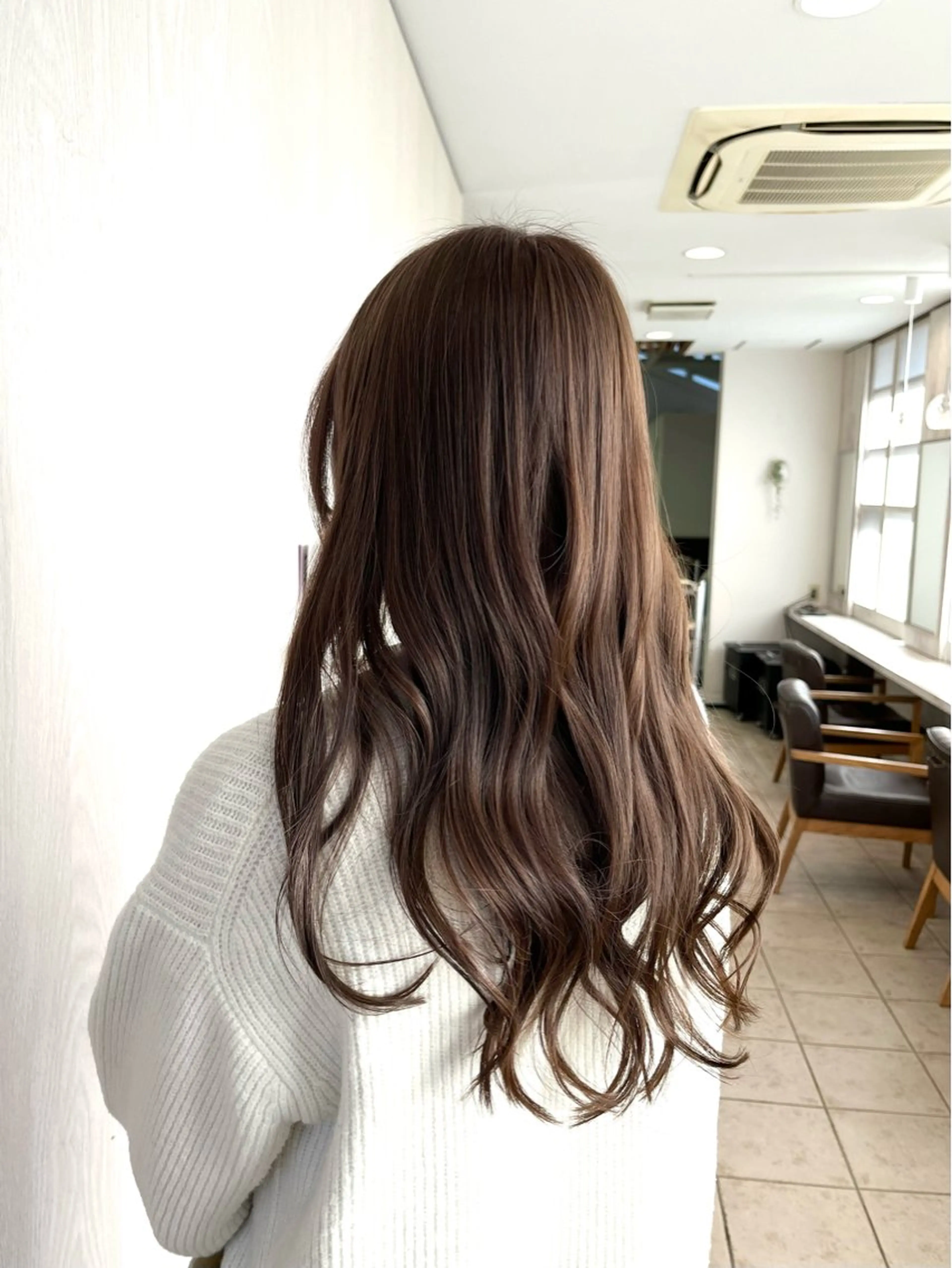 ダブルカラー　デザインカラー、パーソナルカラーに合った似合わせカラーのご提案もお任せ下さい！の写真