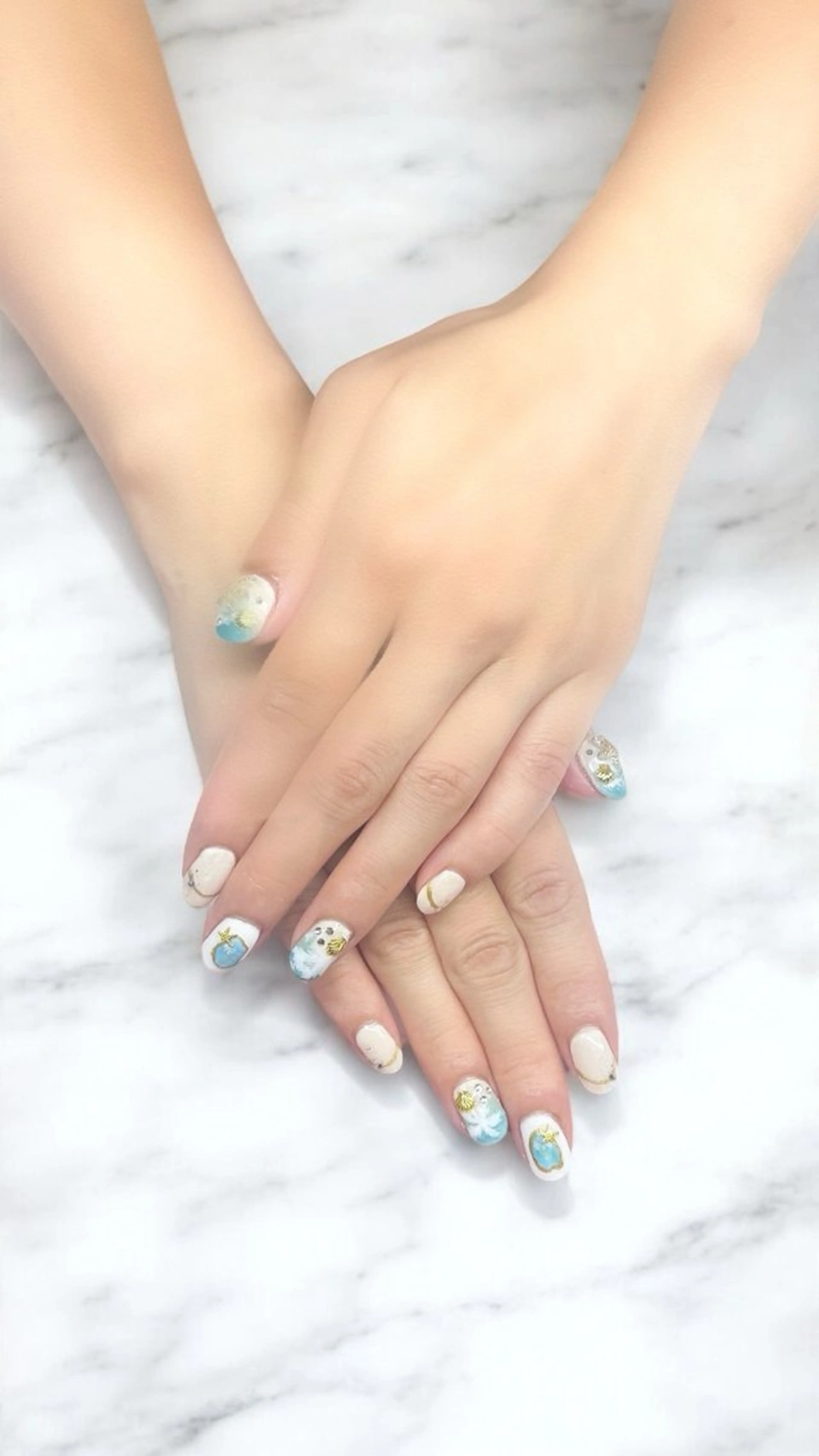 ネイル アートネイル Moms Helper所属・小林 ゆみこのネイルデザイン