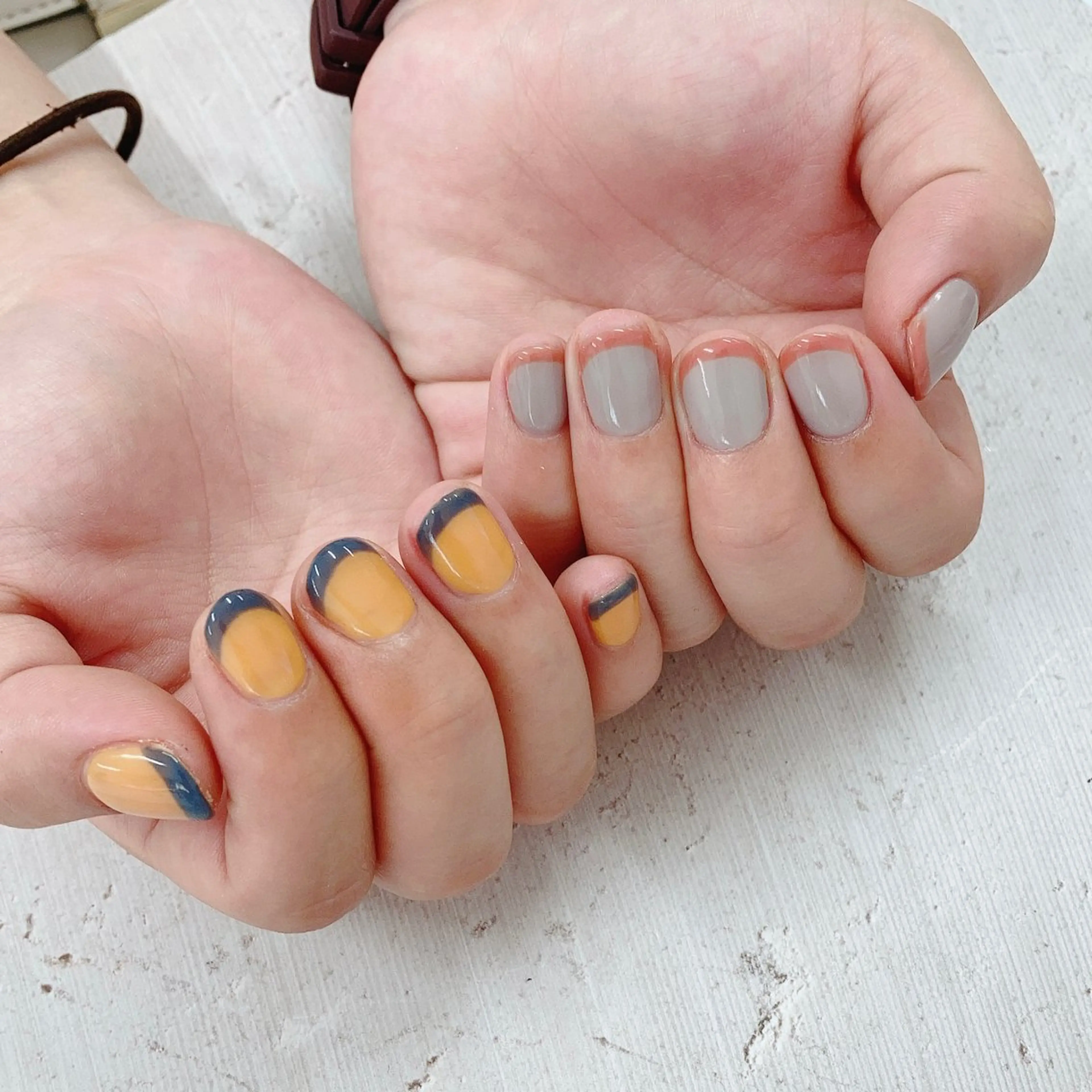 ネイル フレンチネイル ハンドネイル Monica nails/福島のネイルデザイン