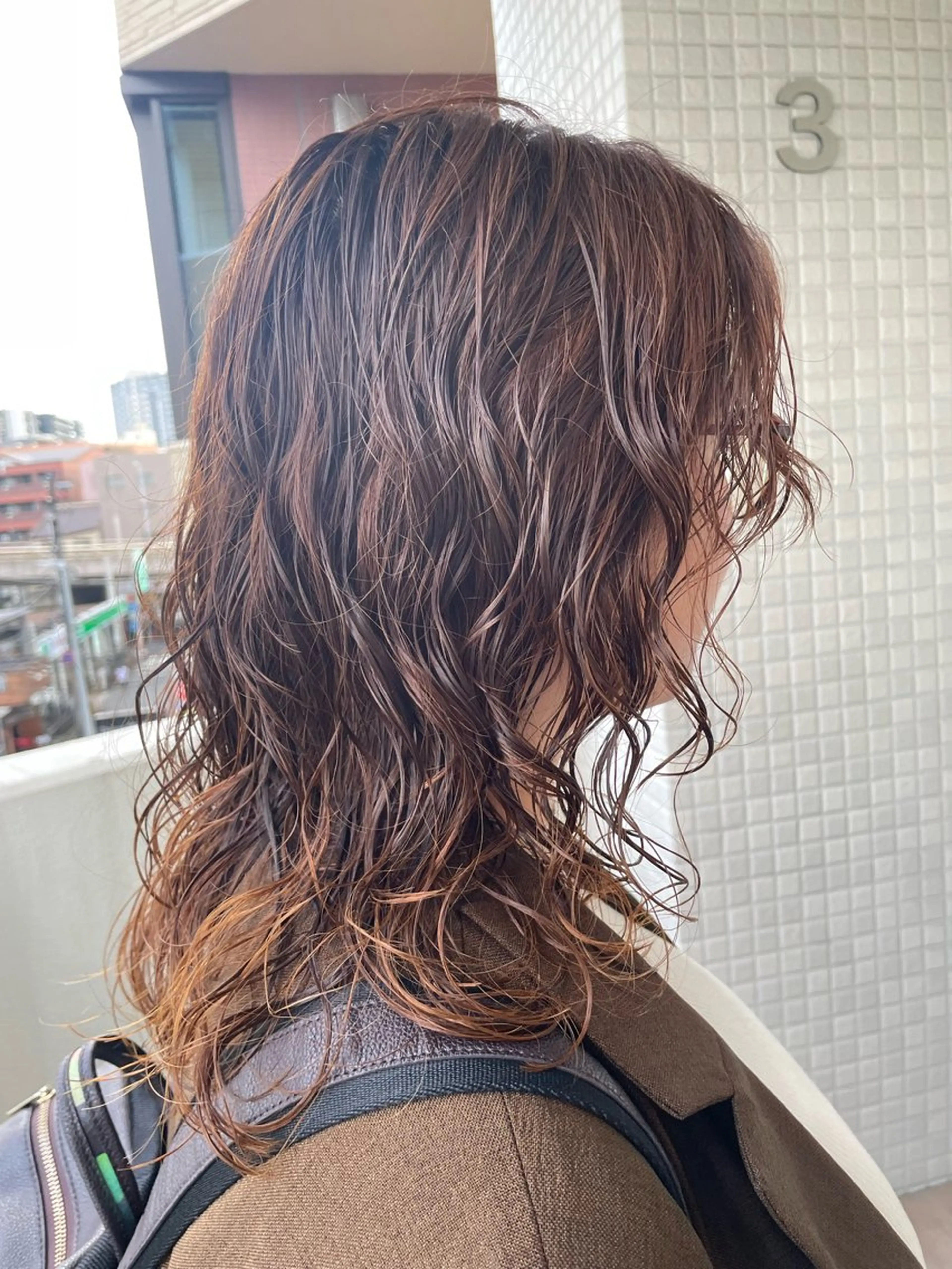 セミロング パーマ カット パーマ トリートメント Toiro 横浜所属・🎀レイヤー/パーマ カラー/ai🎀のヘアスタイル