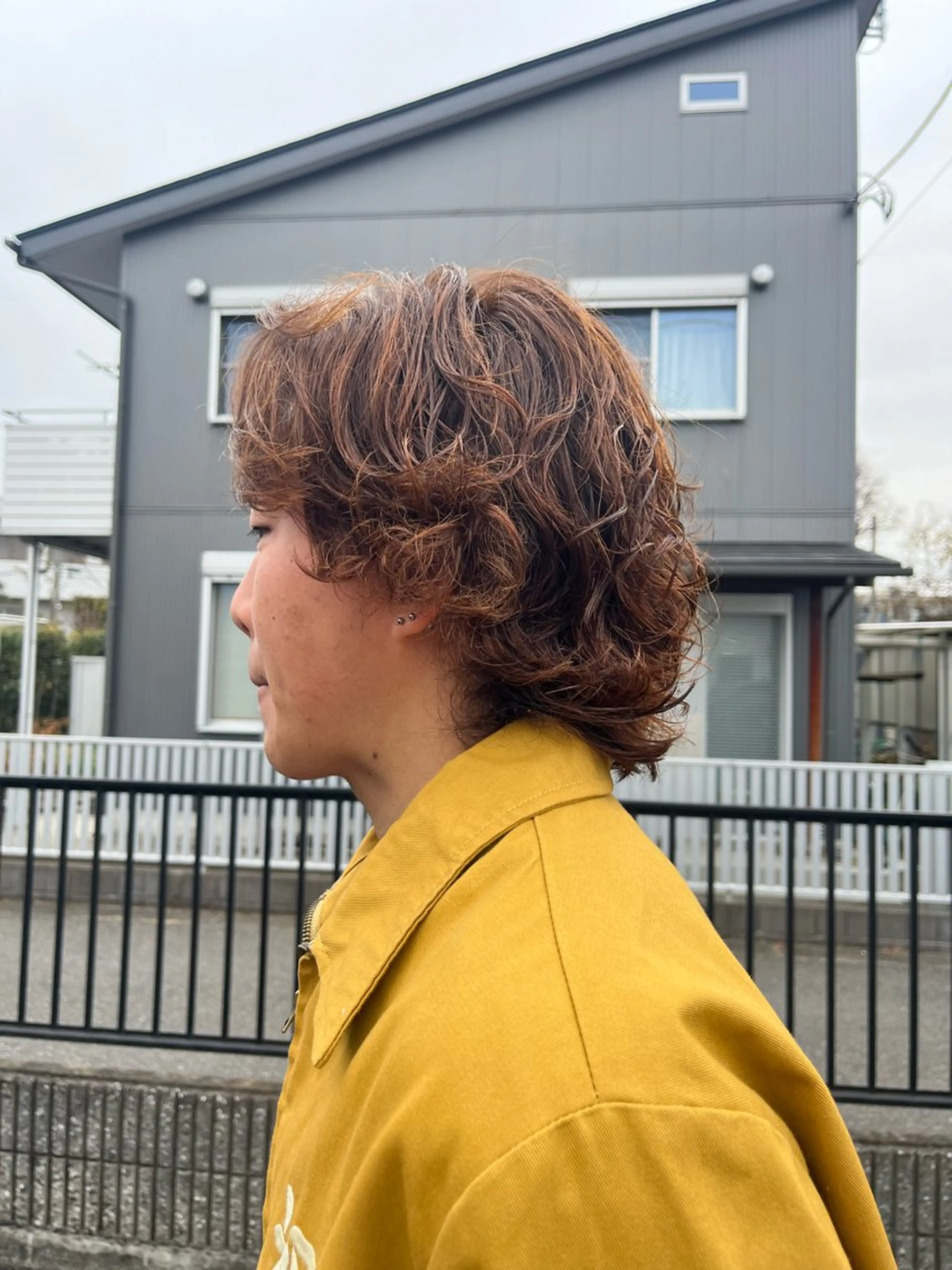 ショート メンズ メンズパーマ カット パーマ メンズサロンクロ所属・今井 匠のヘアスタイル