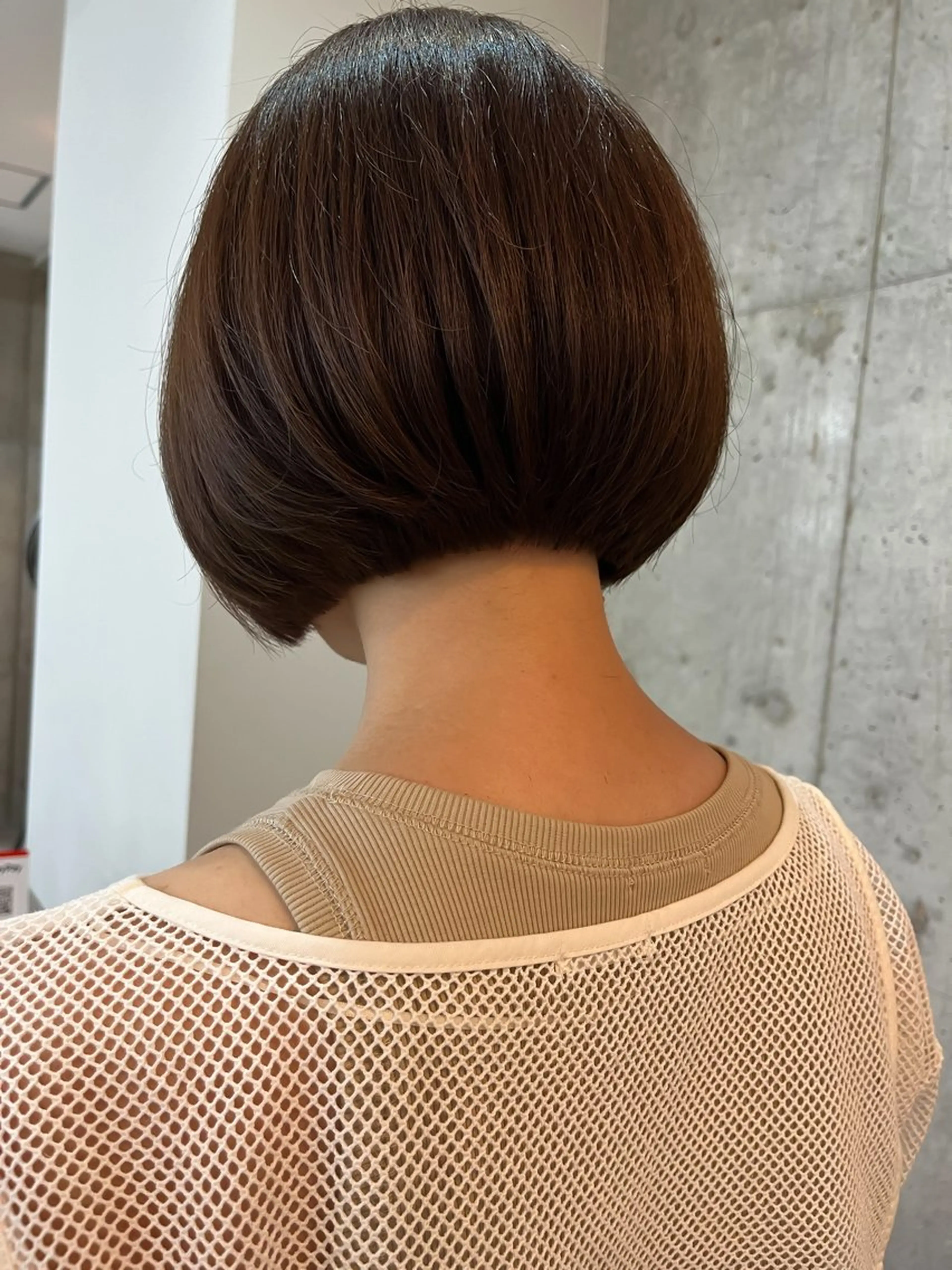ショート ボブ×縮毛矯正 ryotaのヘアスタイル