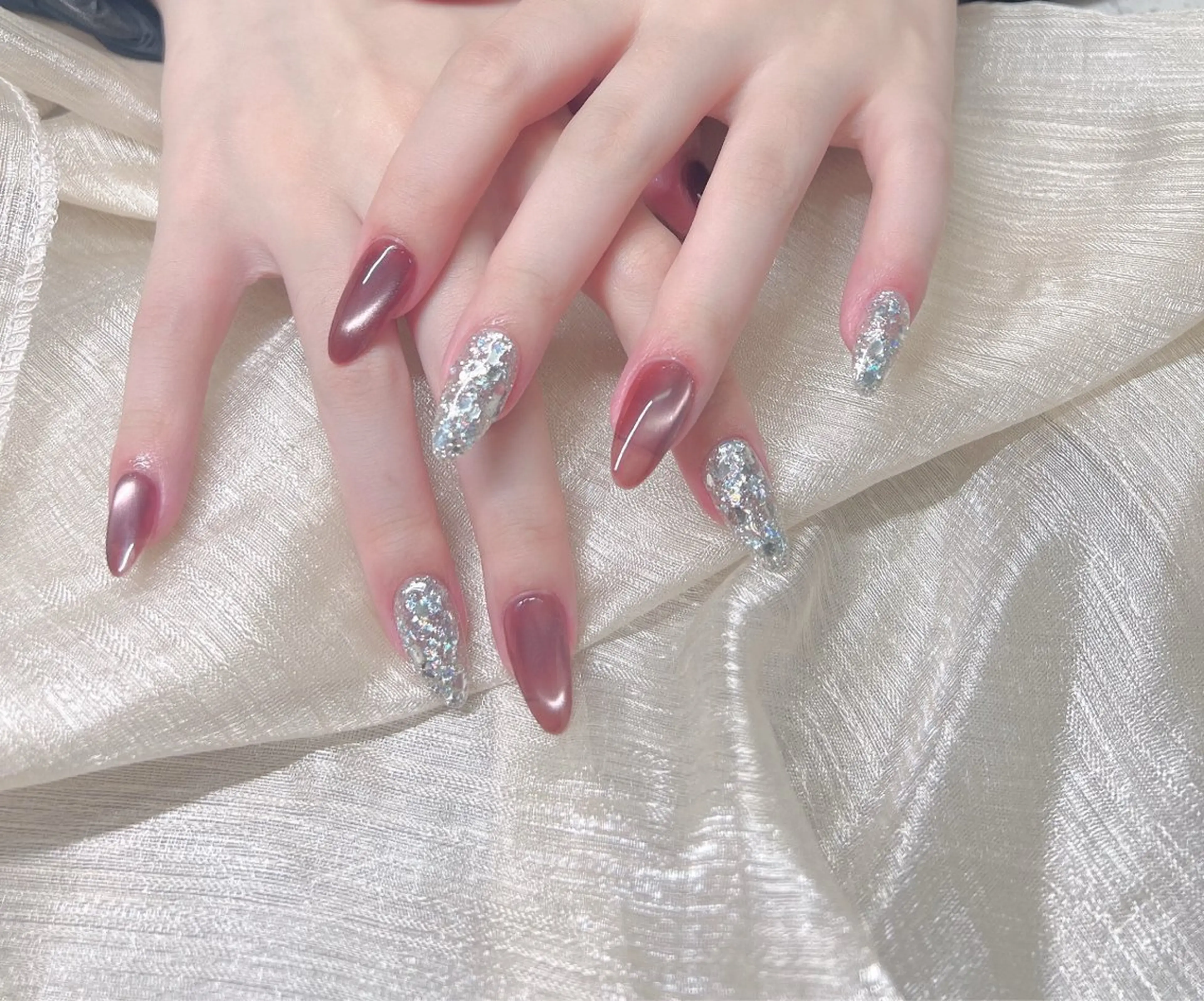 ハンドネイルの写真