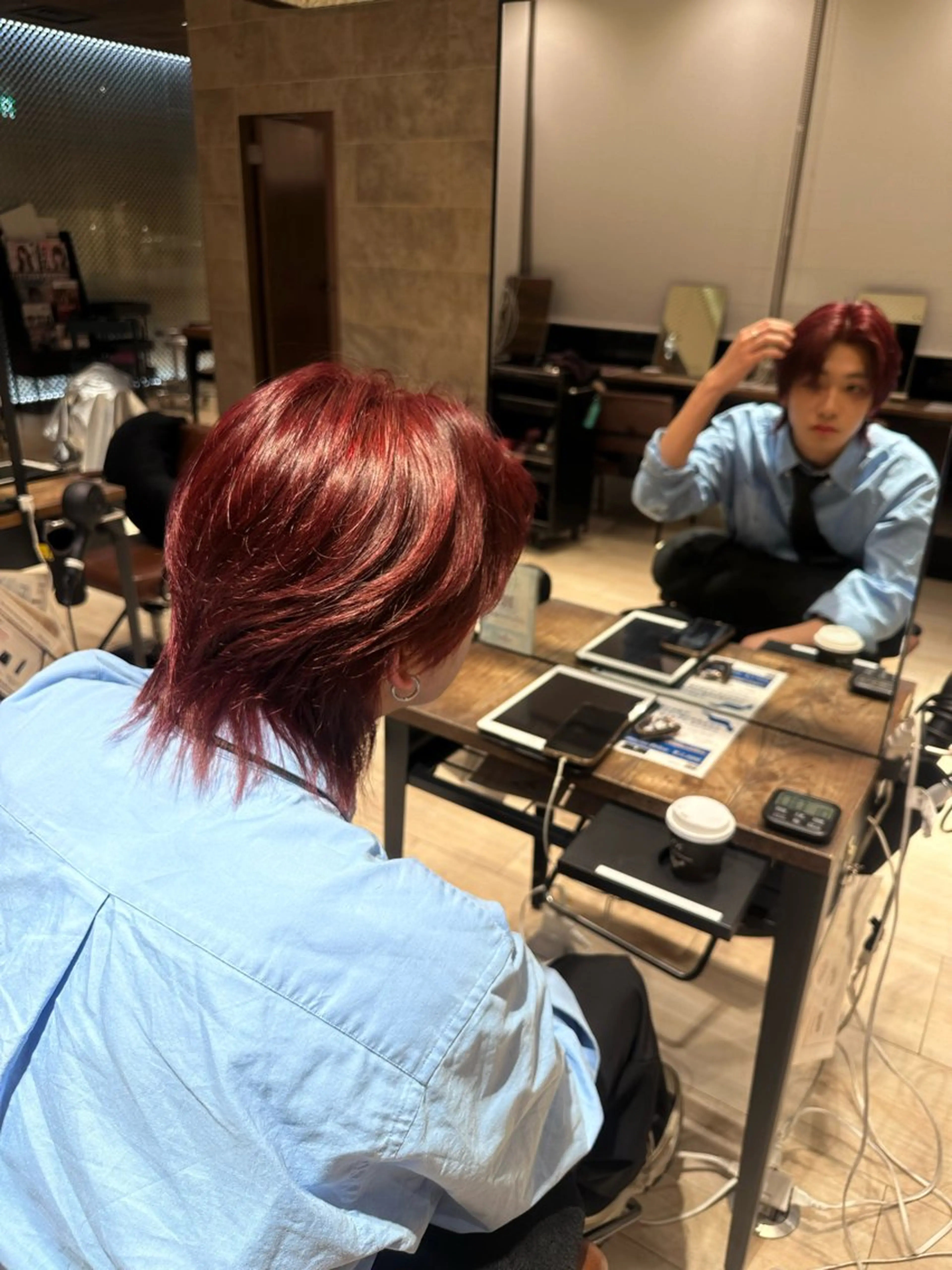 カラー メンズ 🩶 maria🩶のヘアスタイル