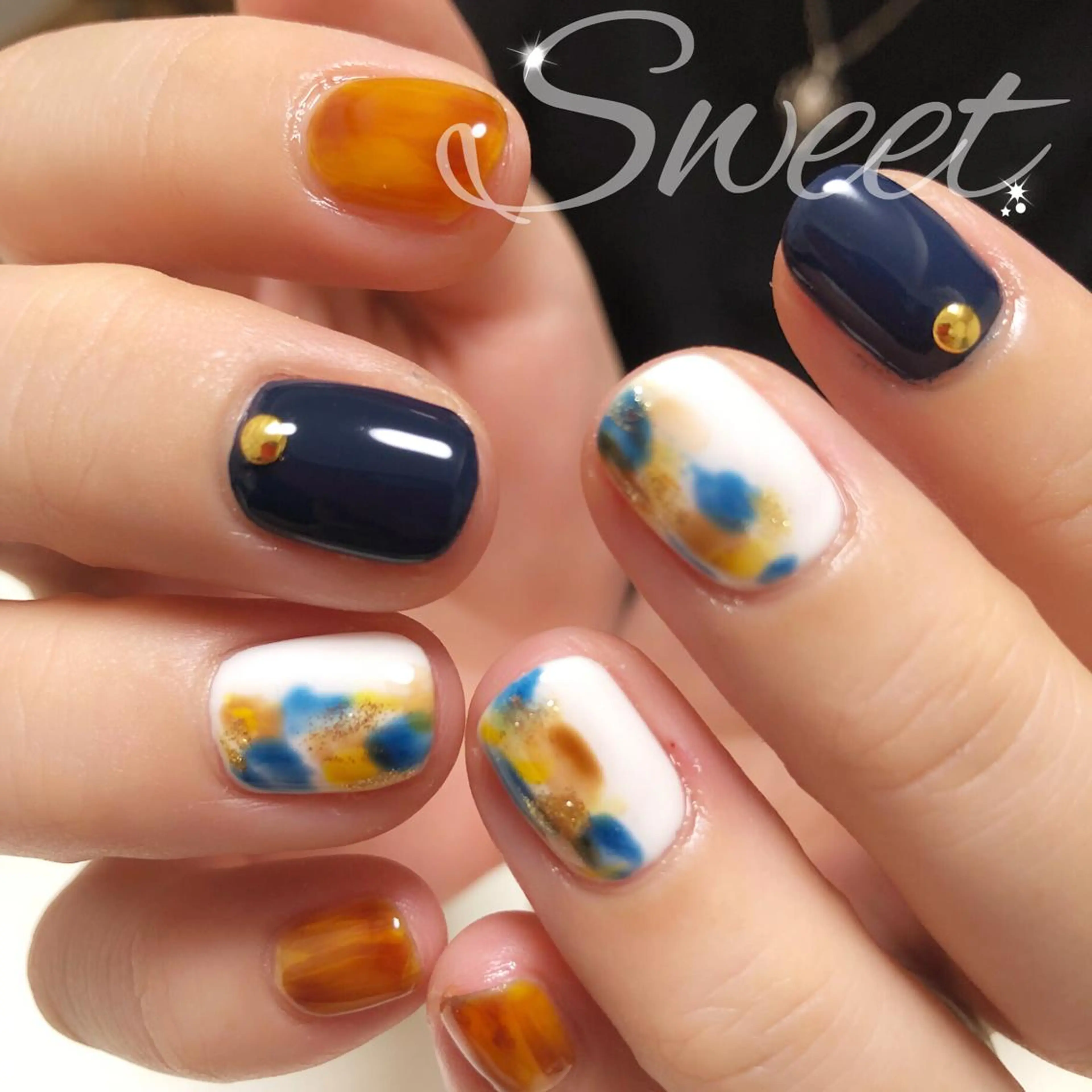 ネイル sweet 仲野陽子のネイルデザイン