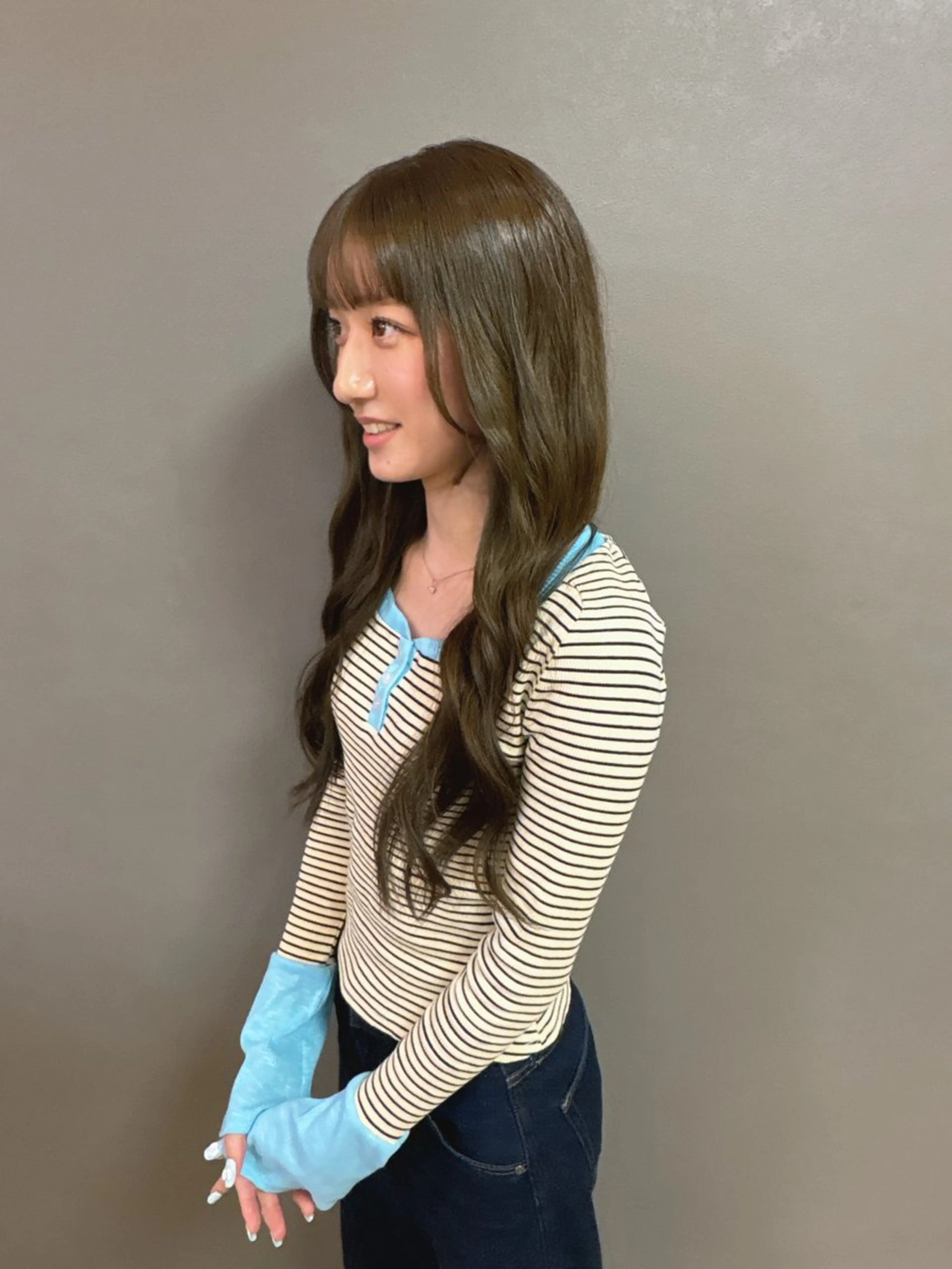 ロング カラー ヘアカラー トリートメント hair produce CUEON.所属・CUEON./栁沼 光希のヘアスタイル