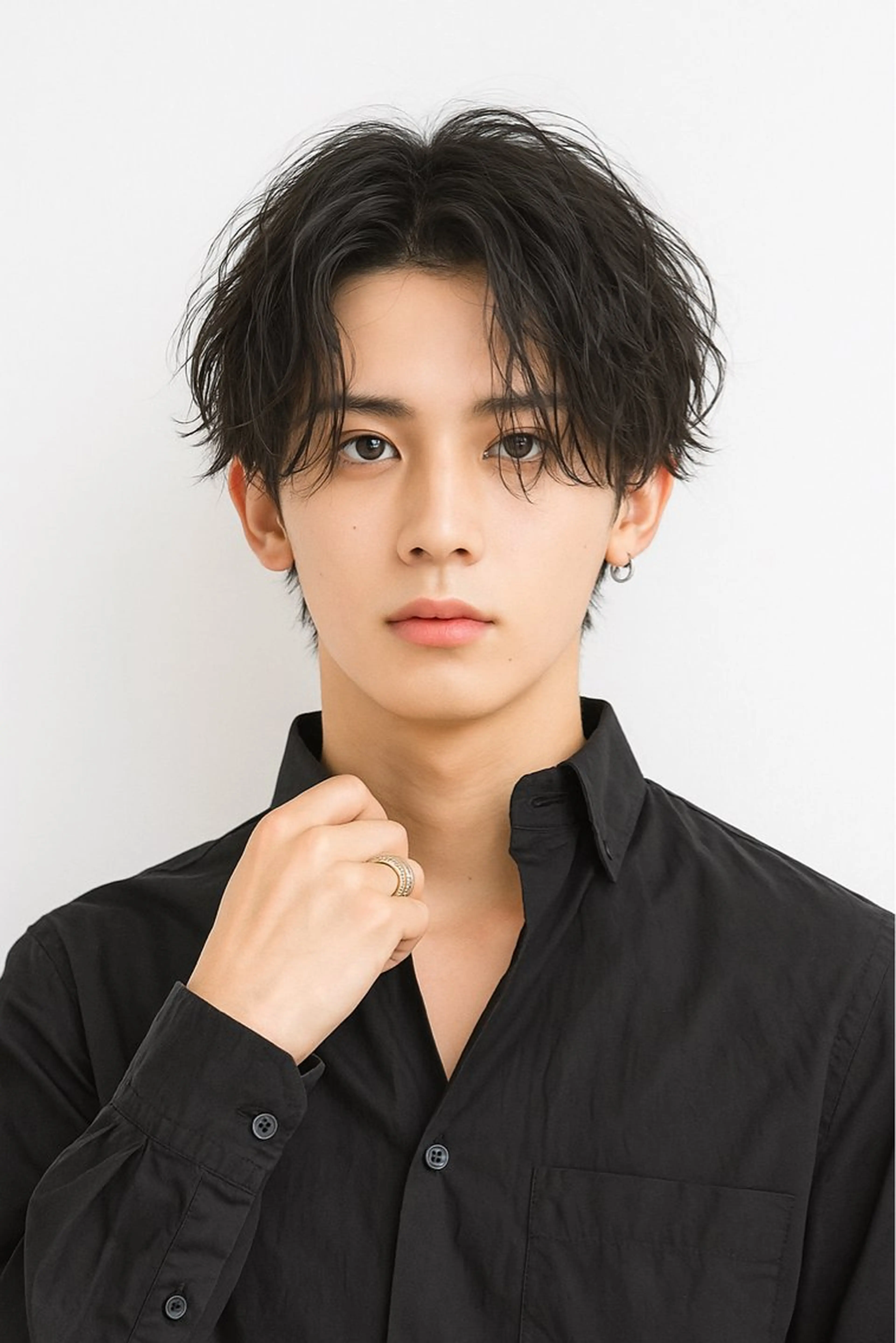 ショート カラー パーマ メンズ カット トリートメント Gain池下 レディースのヘアスタイル