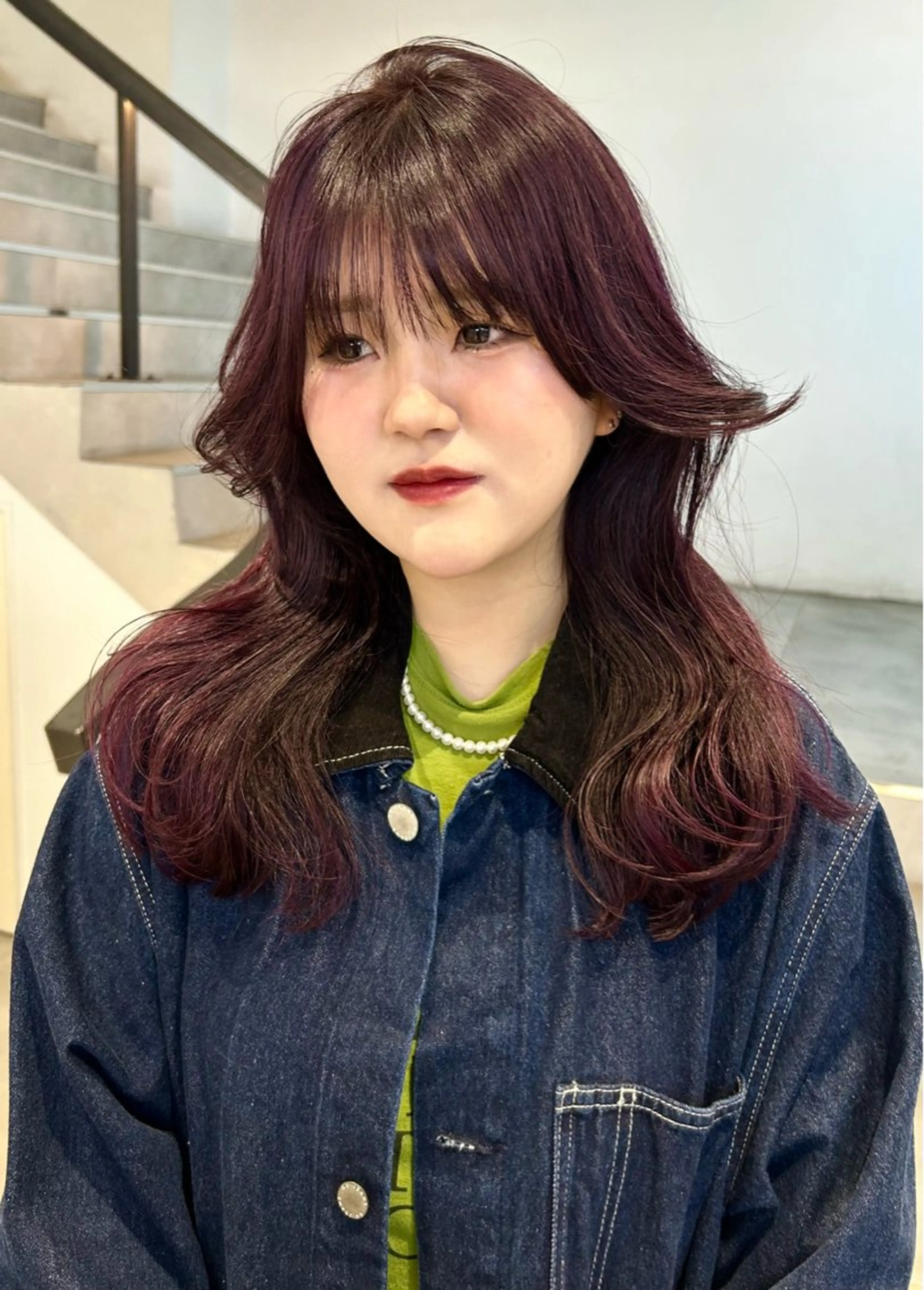 ロング カラー ヘアカラー 🌟暖色系ハイトーン 🌟AIのヘアスタイル