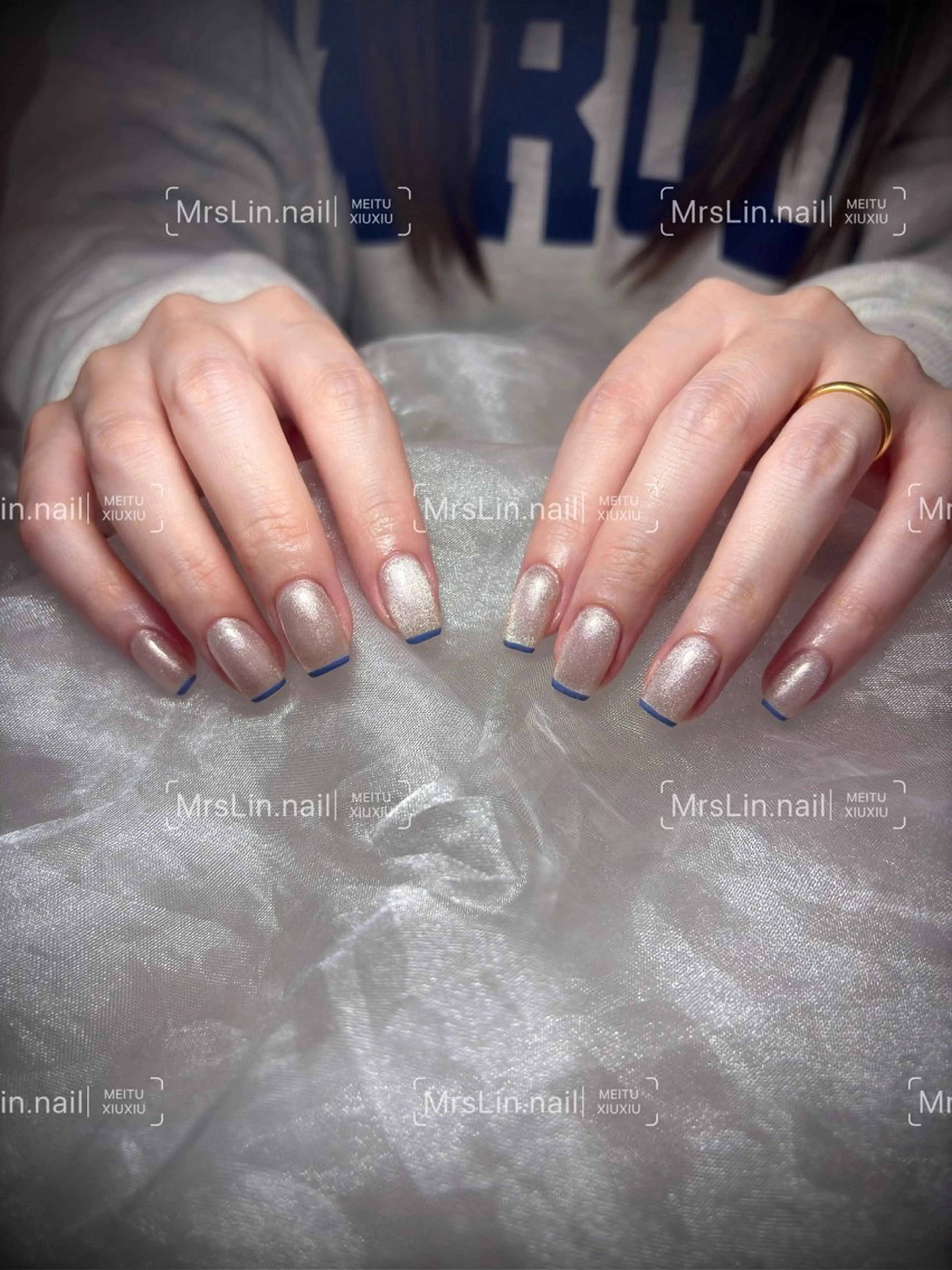 ネイル マグネットネイル Mrs Lin.nailのネイルデザイン