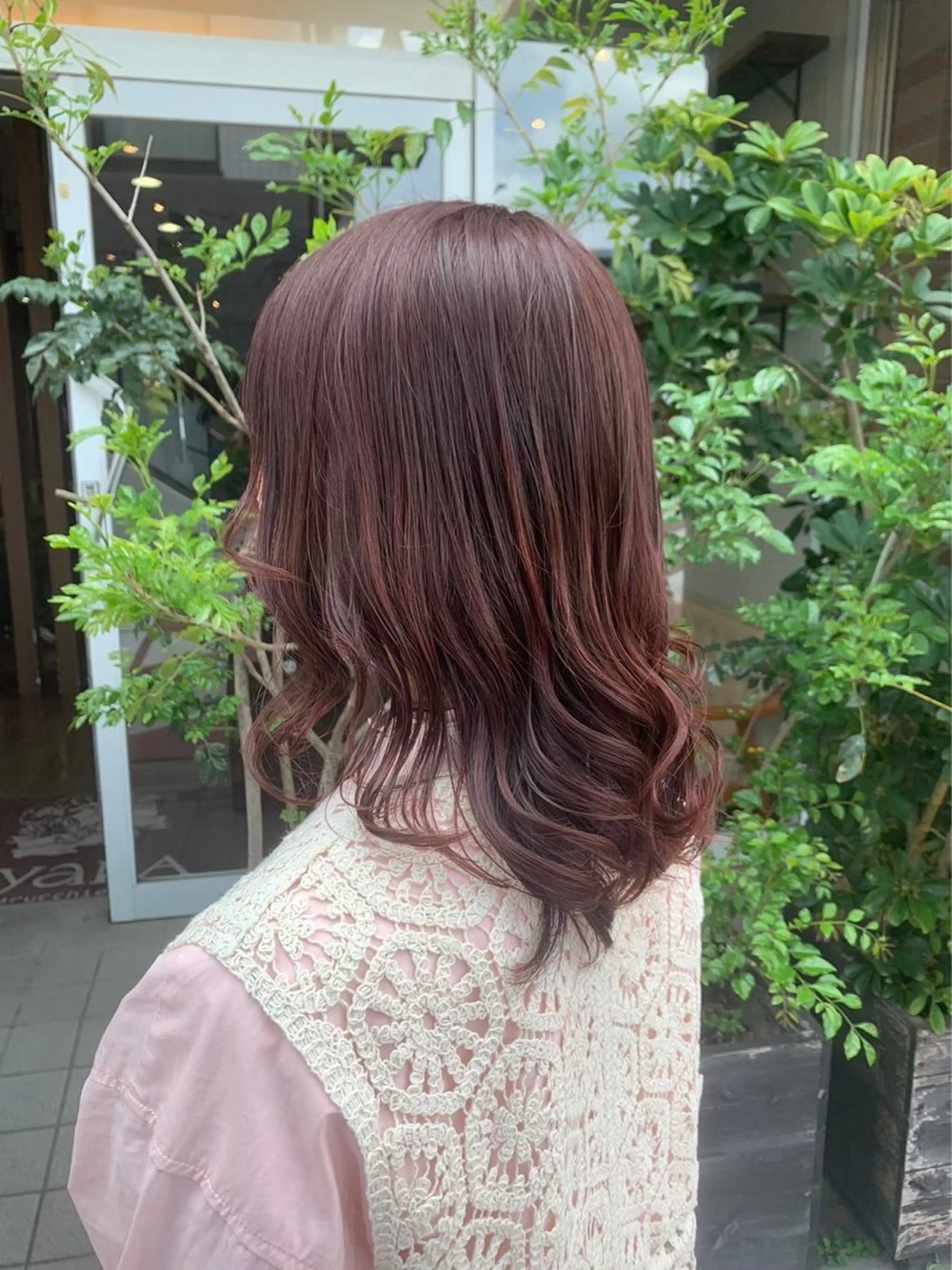 セミロング カラー 伊藤飛空/ AyaLA東船橋のヘアスタイル