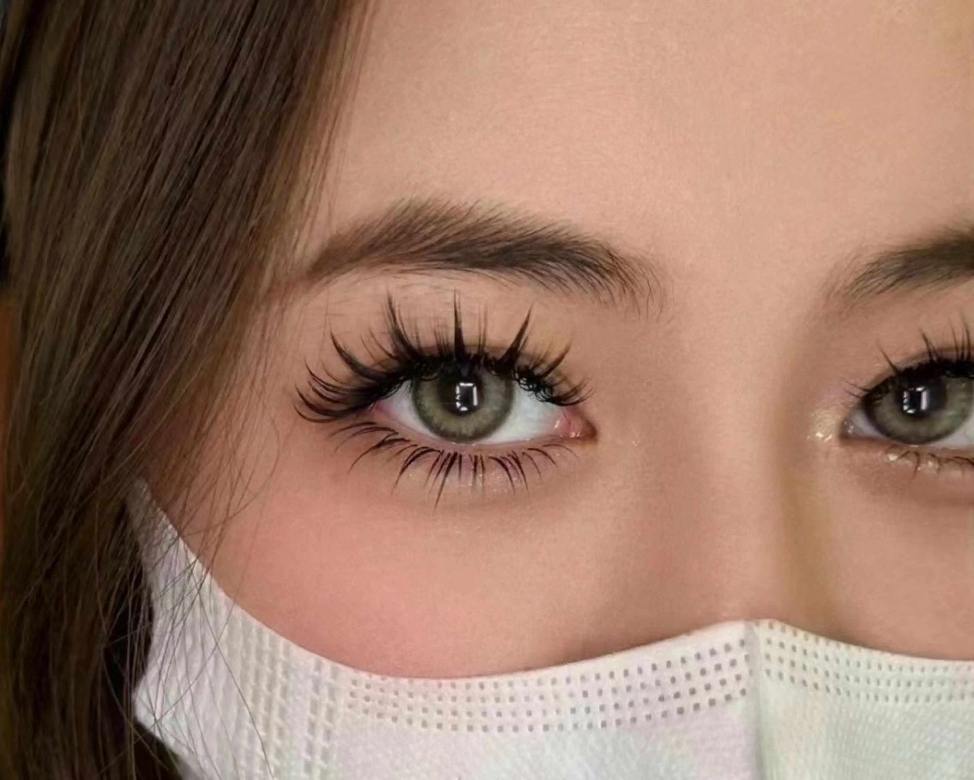 マツエク・マツパ ワンホンマツエク Aranasalon 上野店２のマツエク・マツパデザイン