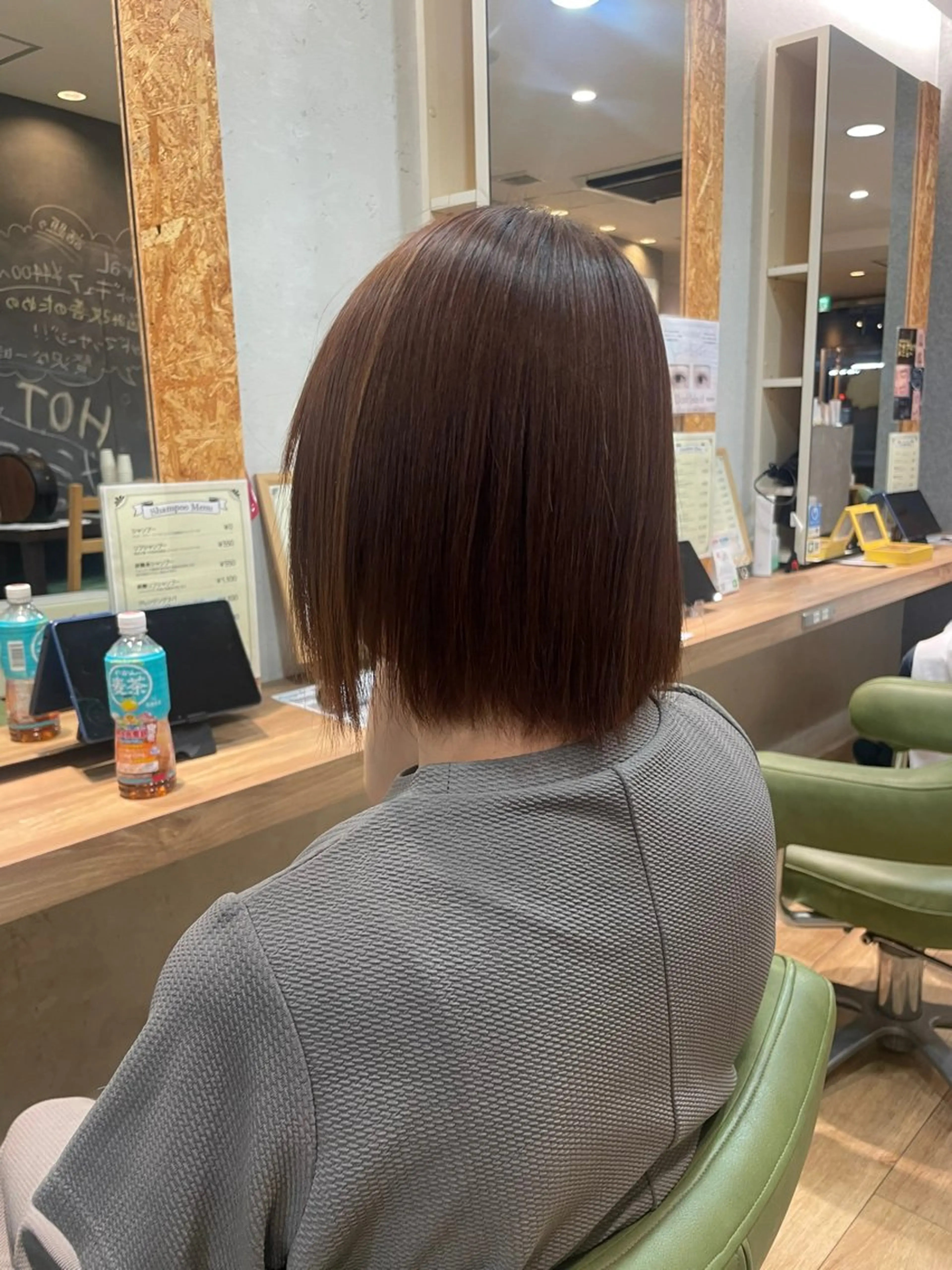 ショート 縮毛矯正 縮毛矯正 髪質改善/Bloss om🌷高橋沙衣のヘアスタイル