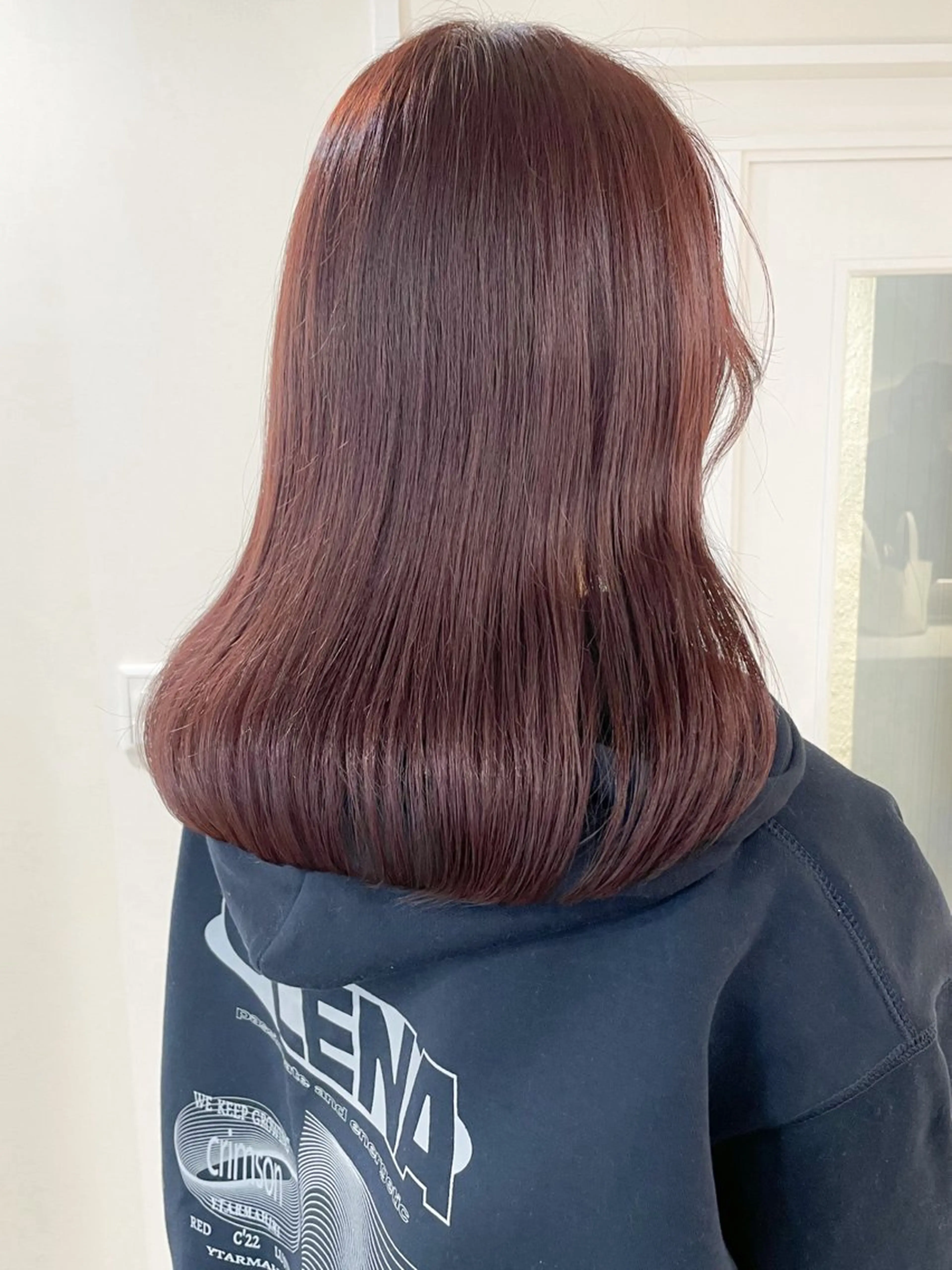 カラー ブリーチ ケアブリーチ ダブルカラー ハイライトカラー イルミナカラー カット ヘアカラー ミディアム/顔周り/ ベージュ🌼mayuのヘアスタイル