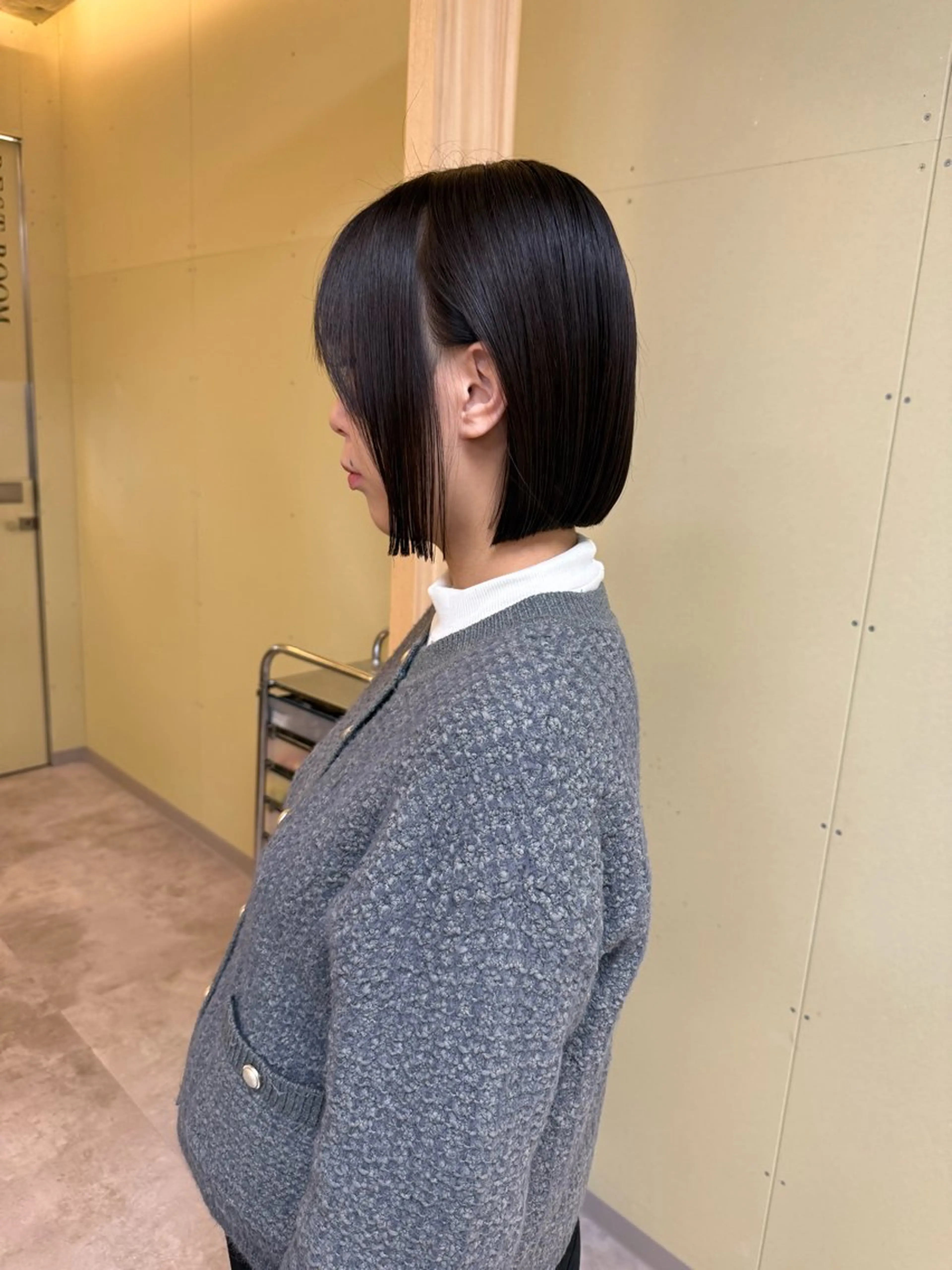 ショート カラー カット ヘアカラー トリートメント 伶風/ボブ/ ハッシュカットのヘアスタイル