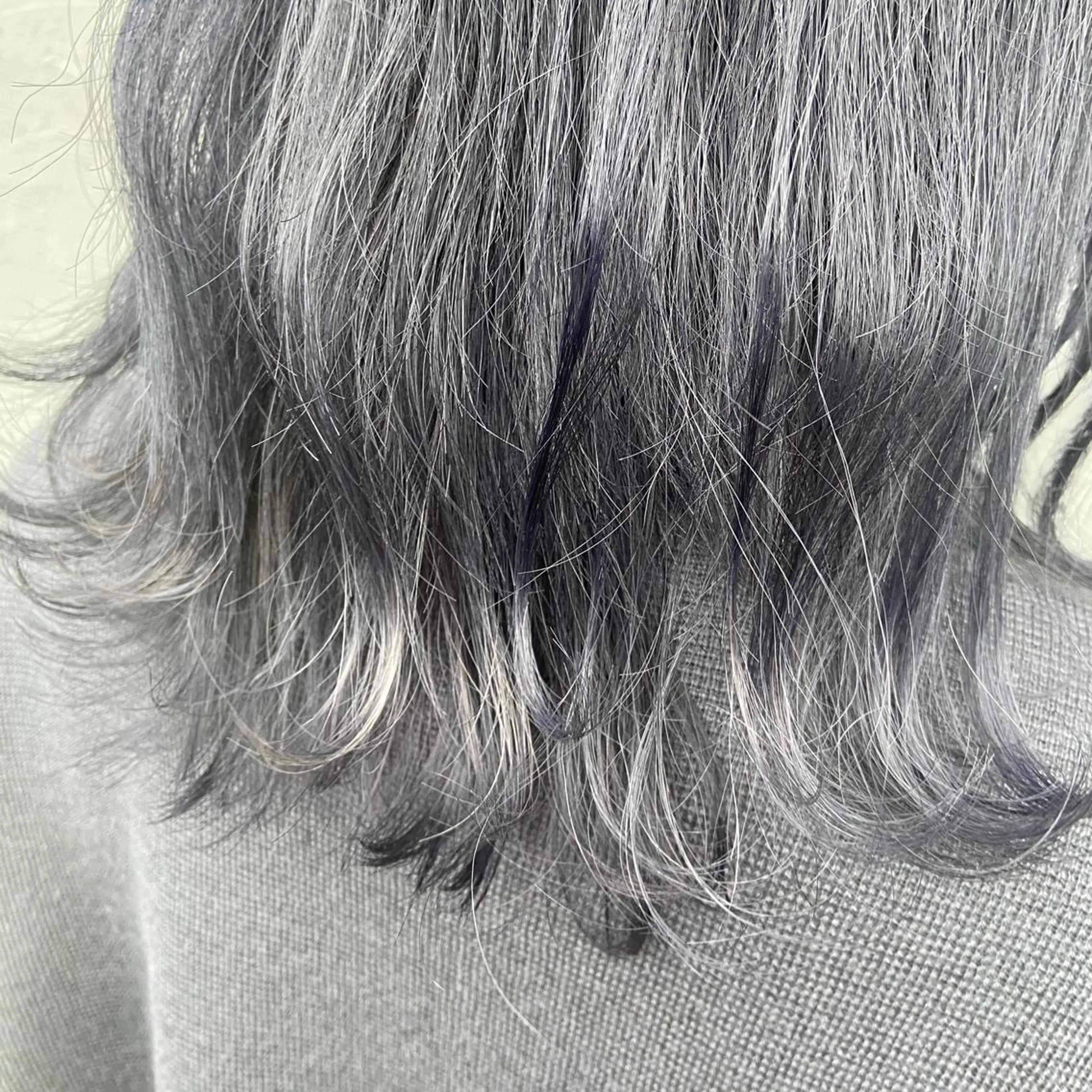 セミロング カラー 馬場 瑞穂のヘアスタイル