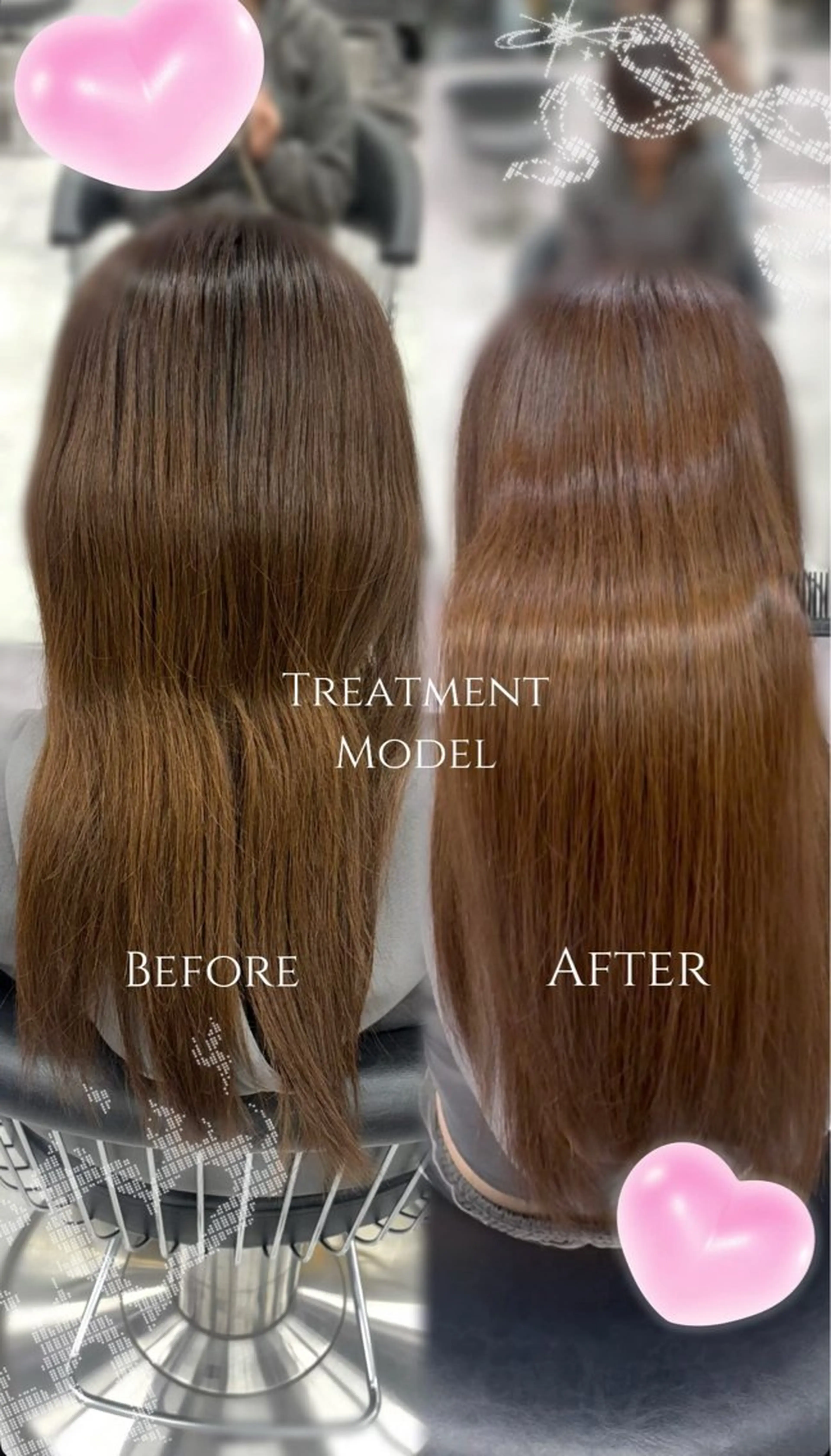 ロング 縮毛矯正 🤍タンバルモリ/ ボブ🤍Hitohaのヘアスタイル