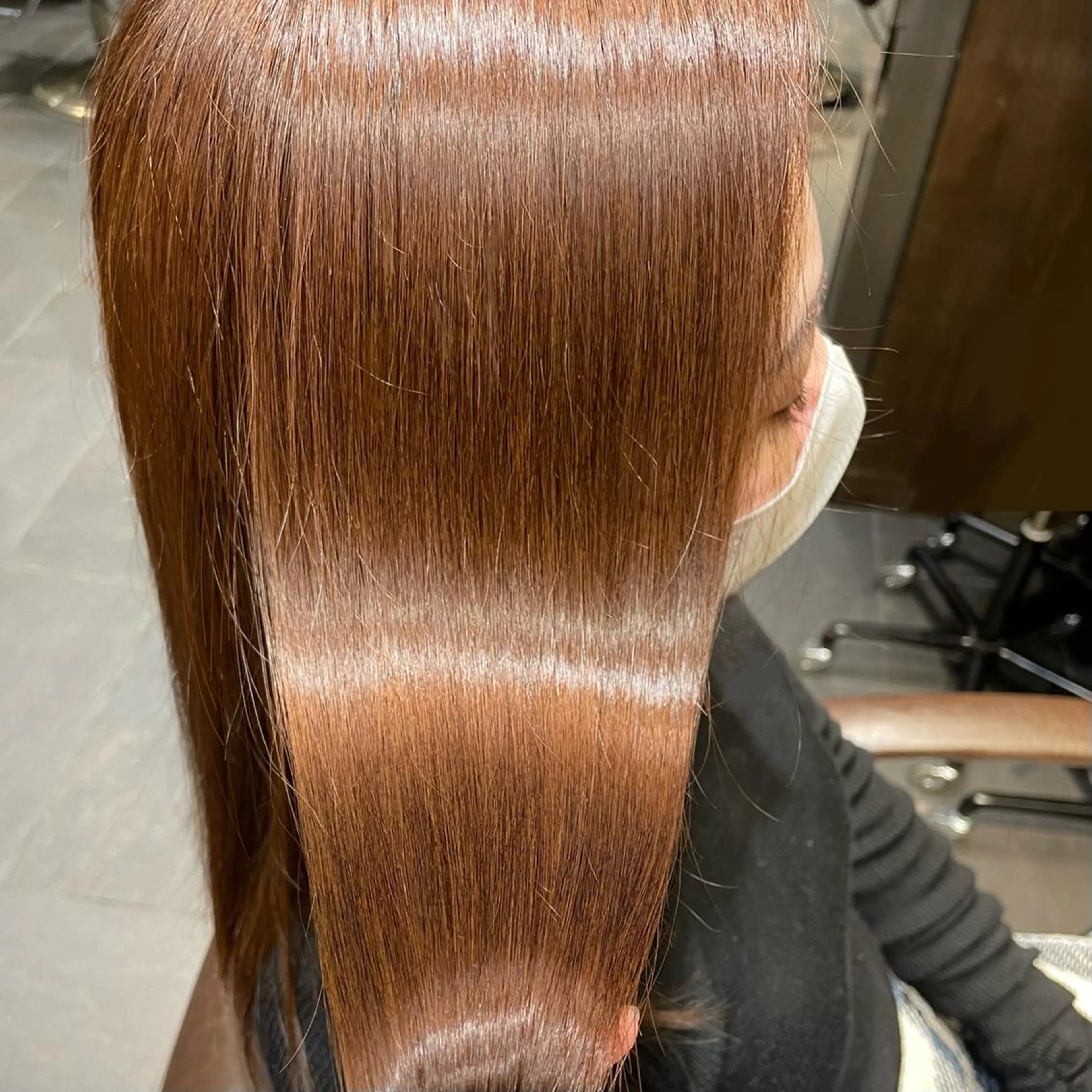 ロング 松木 花鈴のヘアスタイル