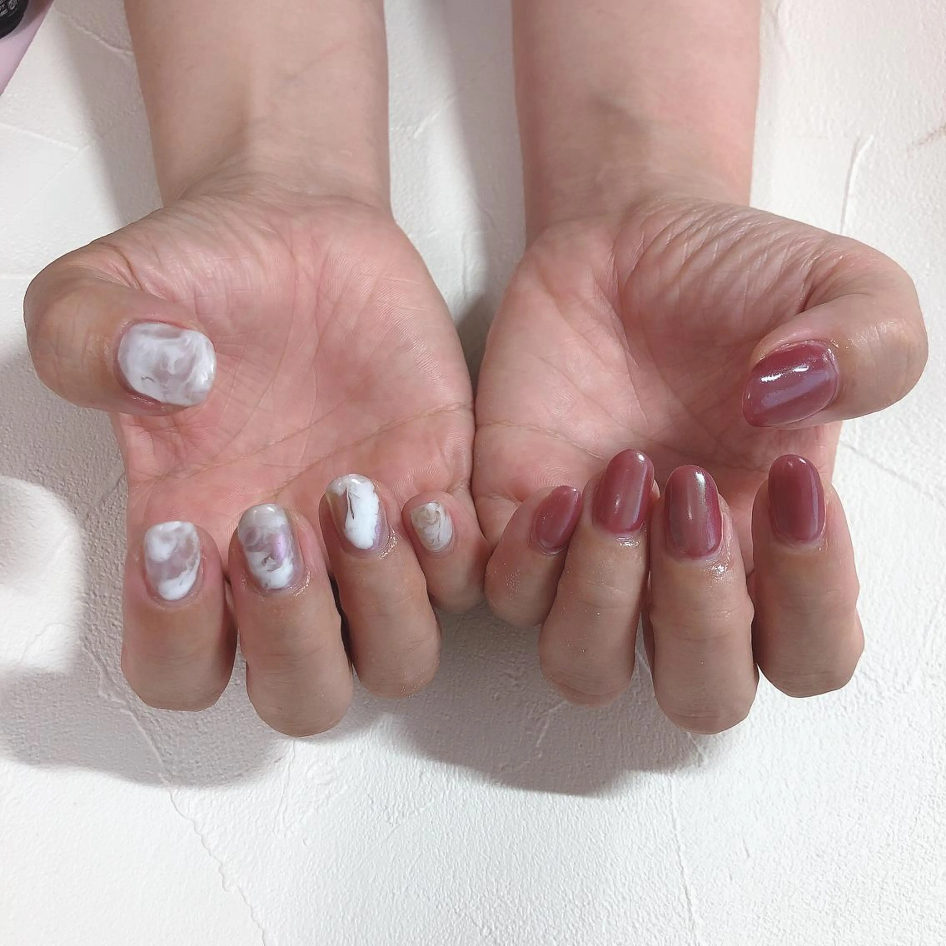 ネイル ミラーネイル ニュアンスネイル nails 🎀meのネイルデザイン