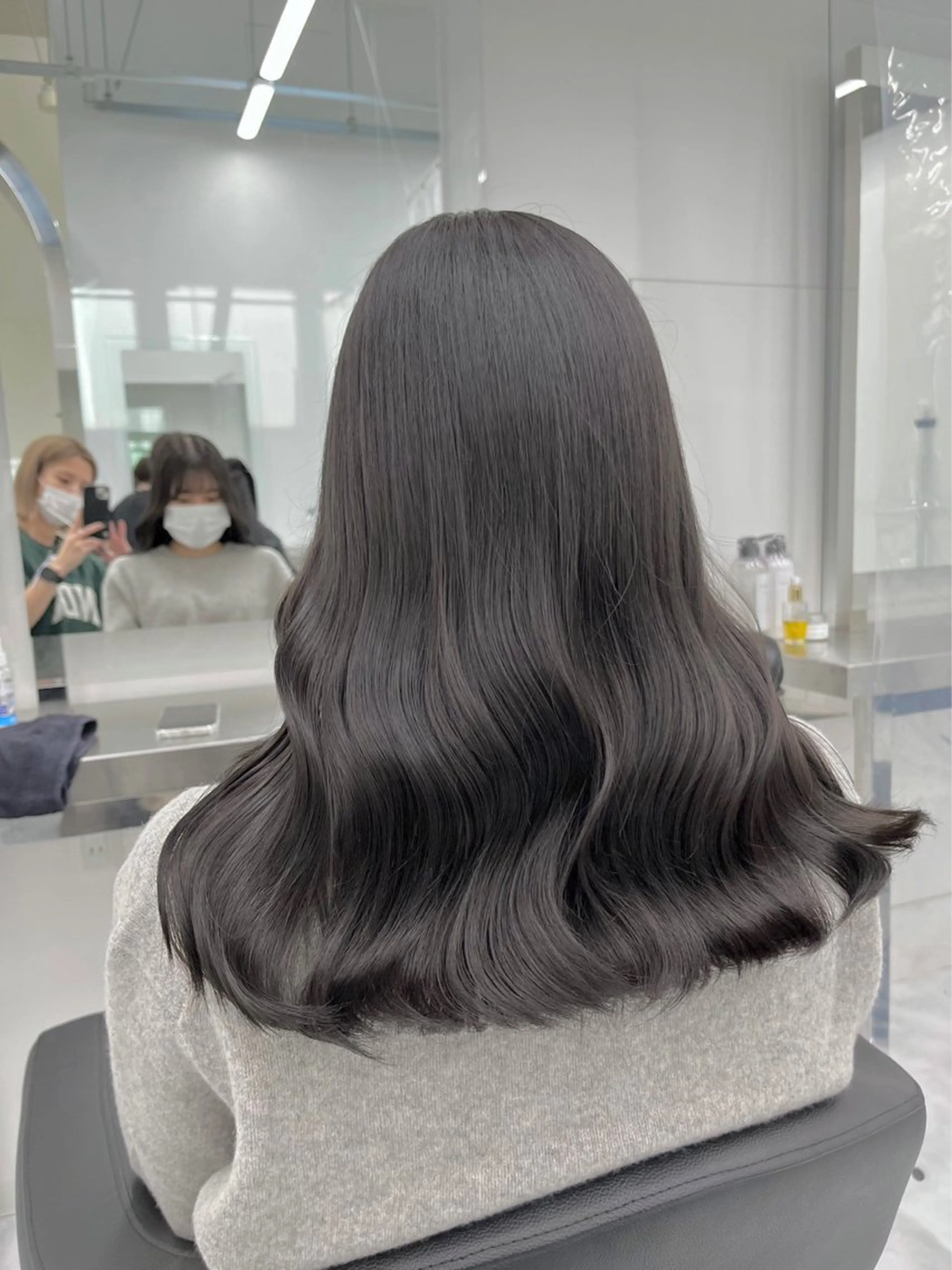 ロング カラー ヘアアレンジ ‎🤍韓国ボブ/ 縮毛矯正🪽‪ひかりのヘアスタイル