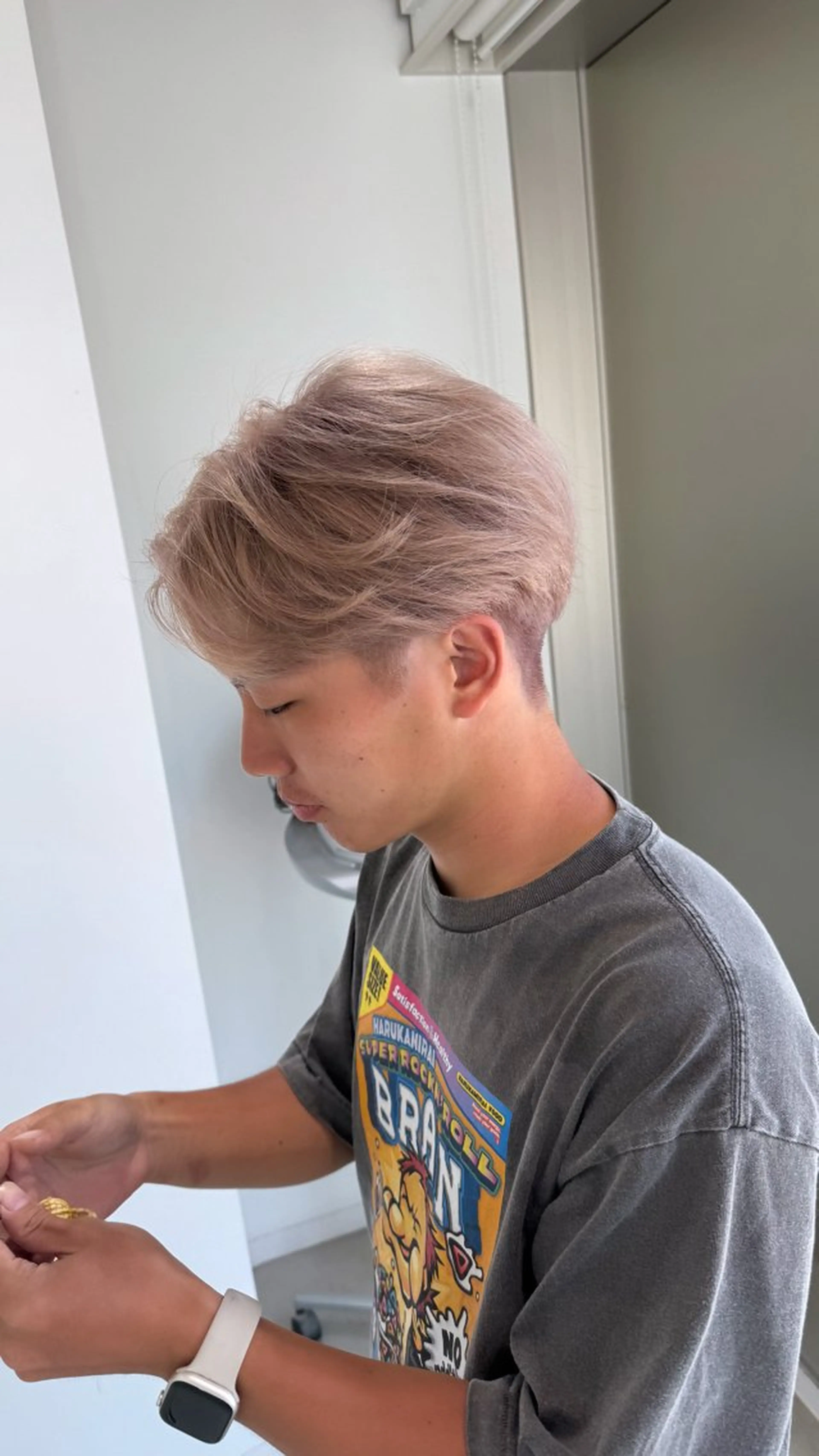 ショート メンズ ヘアカラー EIGHT/ 琉聖のヘアスタイル