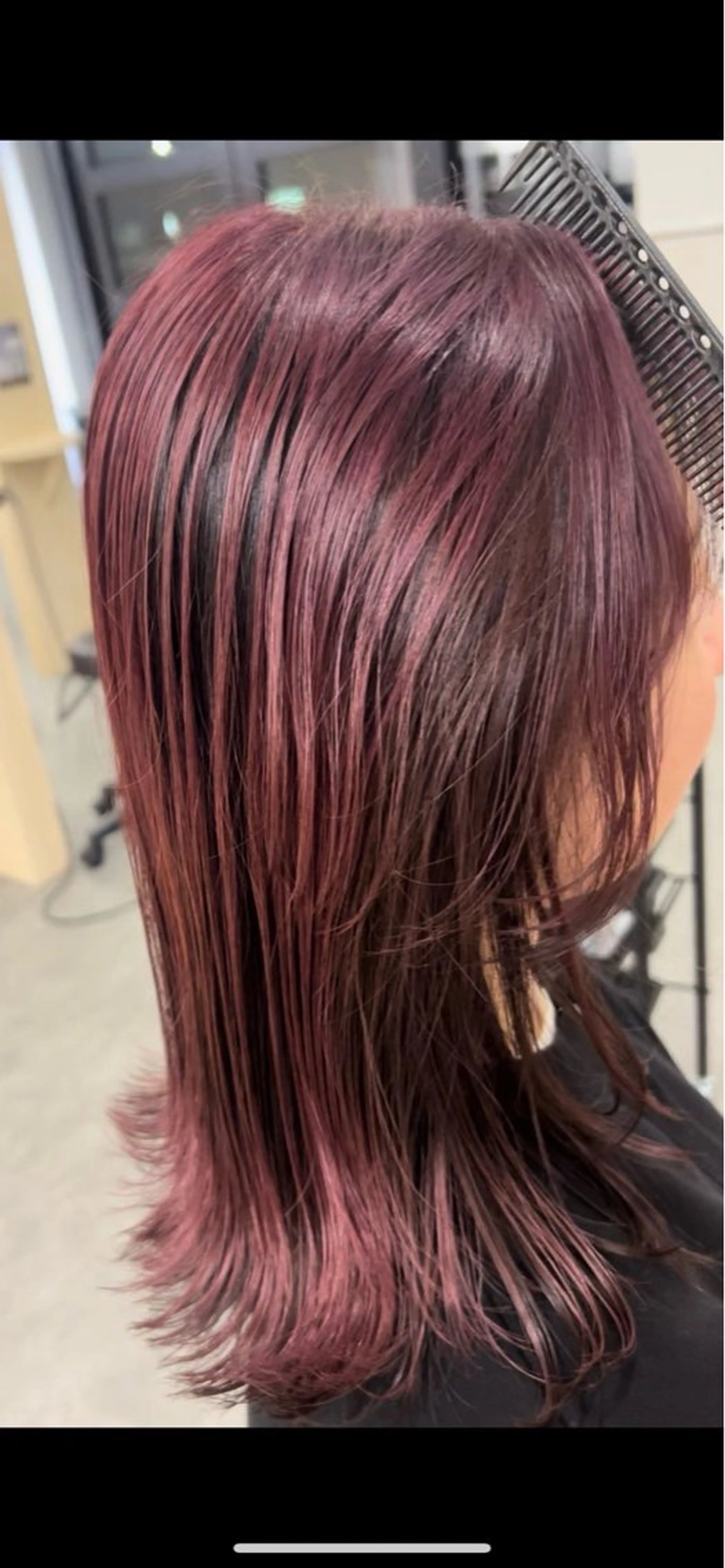 カラー 森瀬 紗都のヘアスタイル