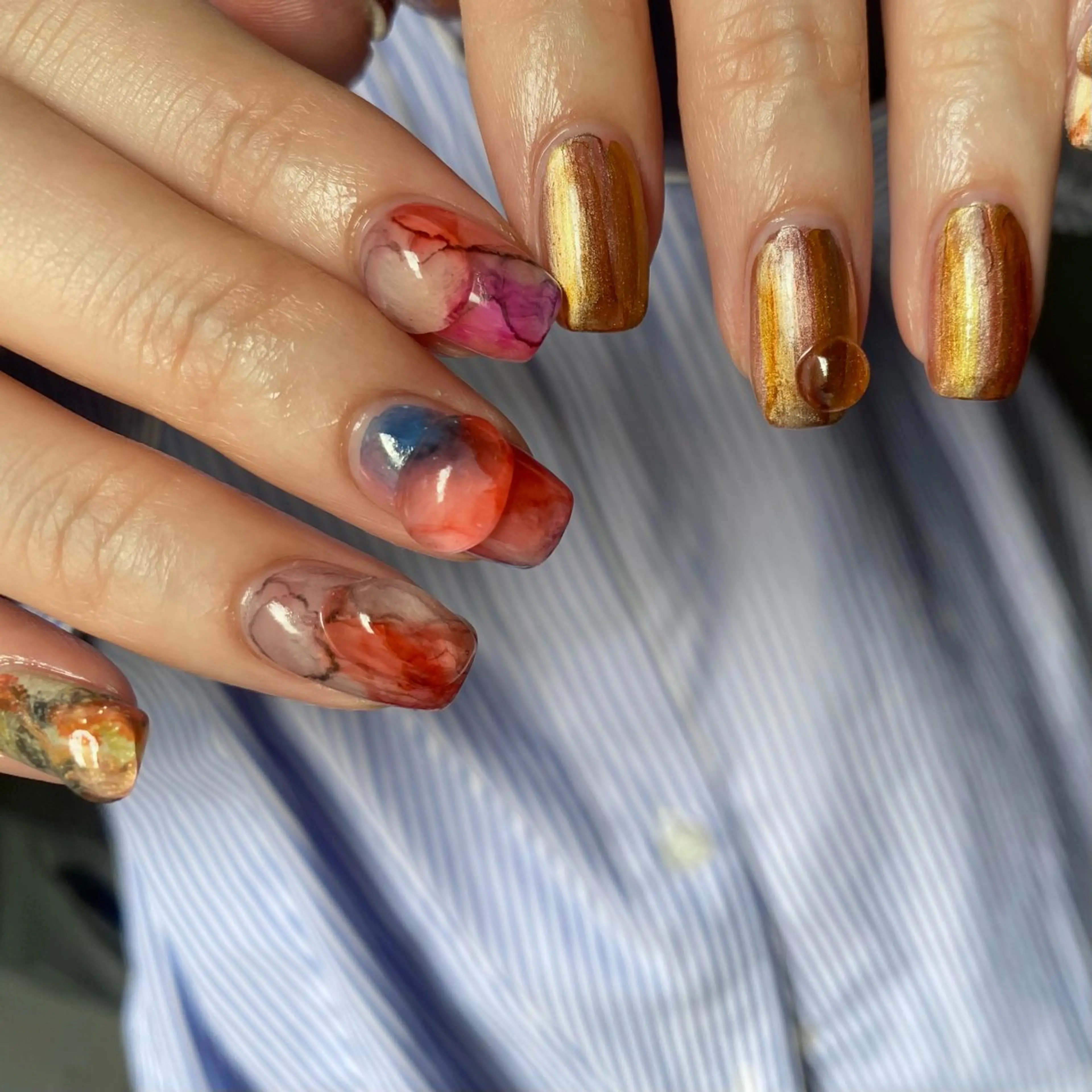 ネイル ハンドネイル フットネイル @Unica_ honmachiのネイルデザイン