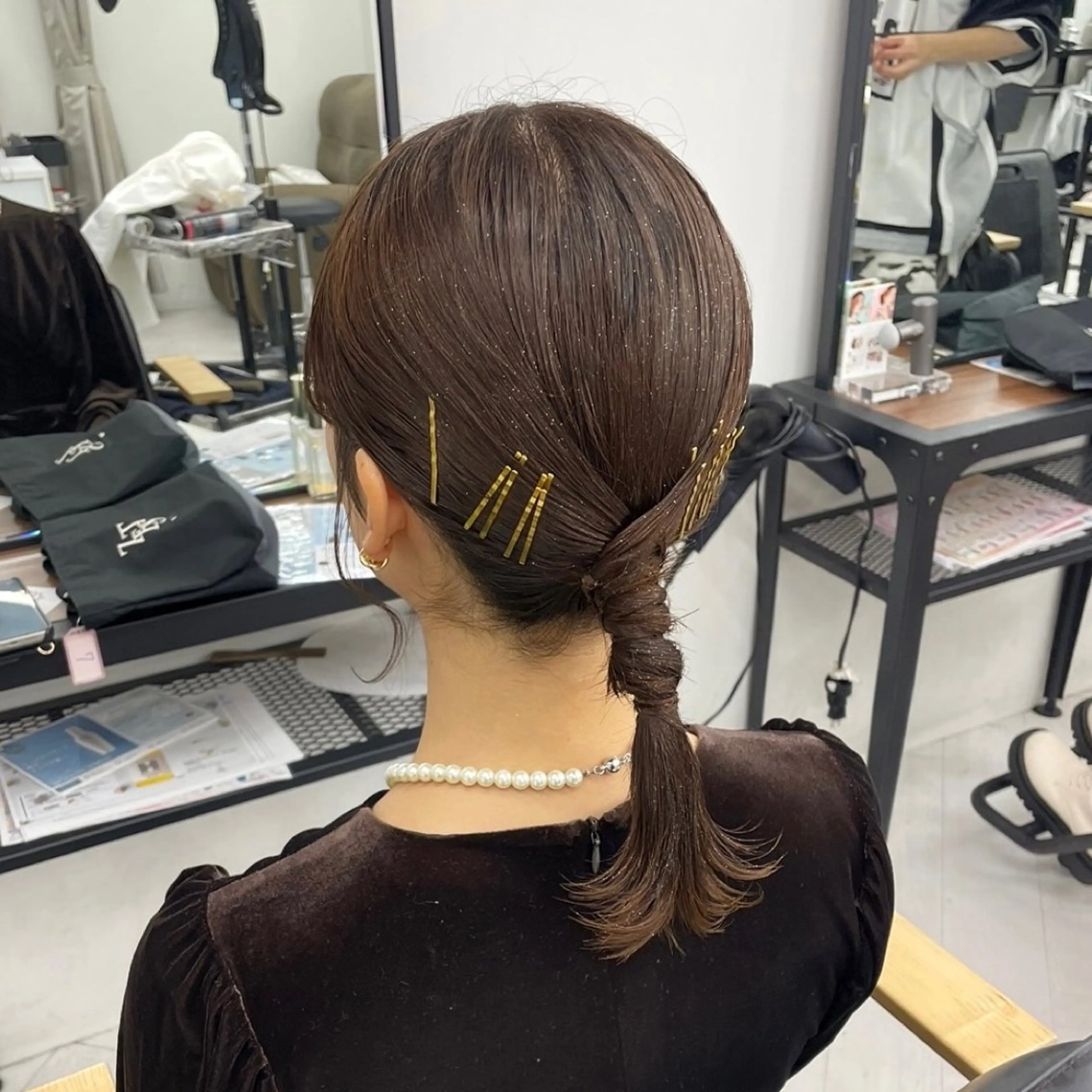 ショート カラー パーマ ヘアアレンジ メンズ トリートメント mona/ ストレートスタイル✨のヘアスタイル