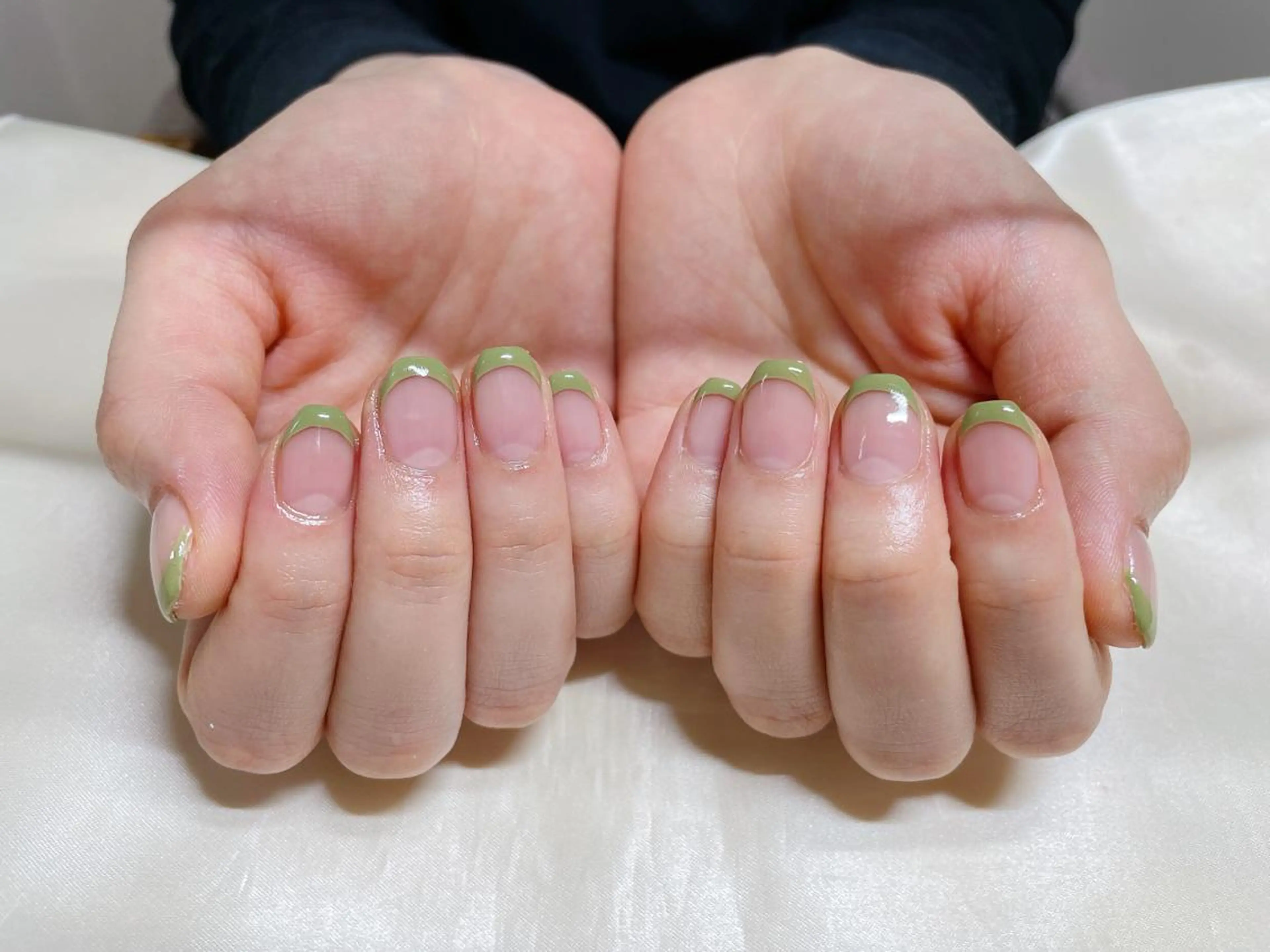 ネイル フレンチネイル kikinail 溝の口のネイルデザイン