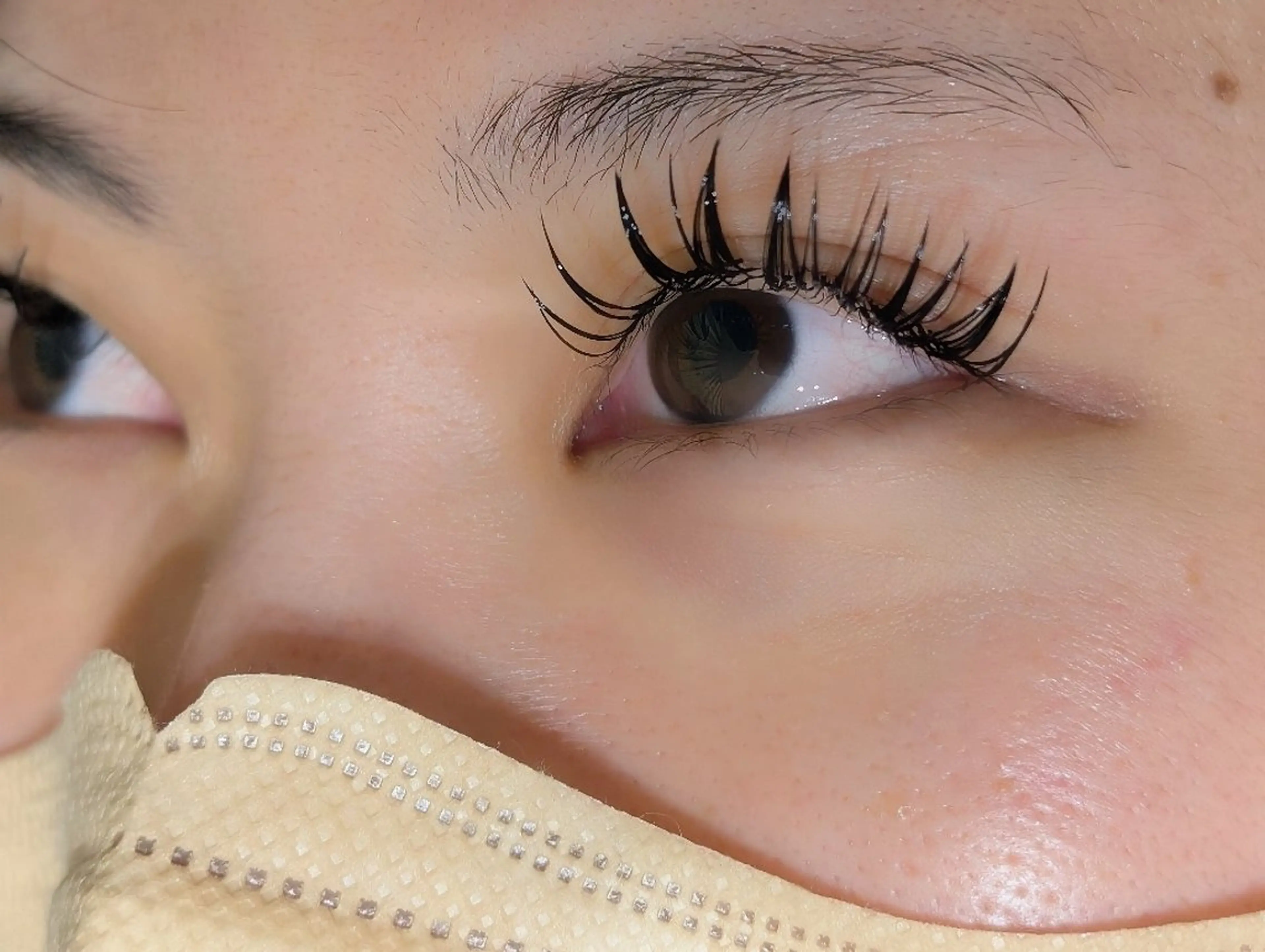 マツエク・マツパ 束感まつ毛 ボリュームラッシュ マツエク EYELASH lino　合志市のマツエク・マツパデザイン