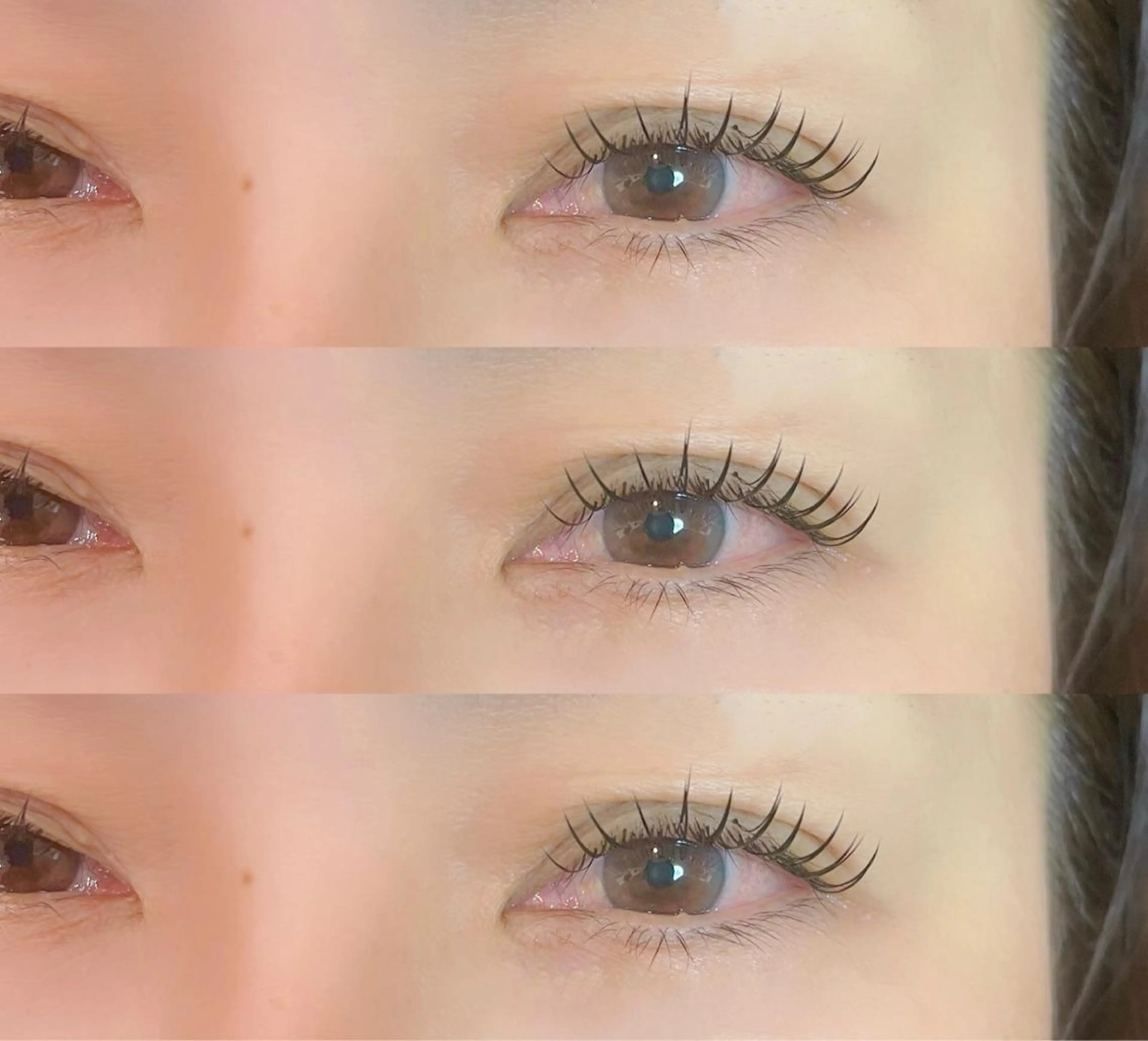 ロング カラー パーマ ヘアアレンジ メンズ キッズ ネイル マツエク・マツパ アイブロウ フラットラッシュ Cupidトップ アイリスト石川のマツエク・マツパデザイン