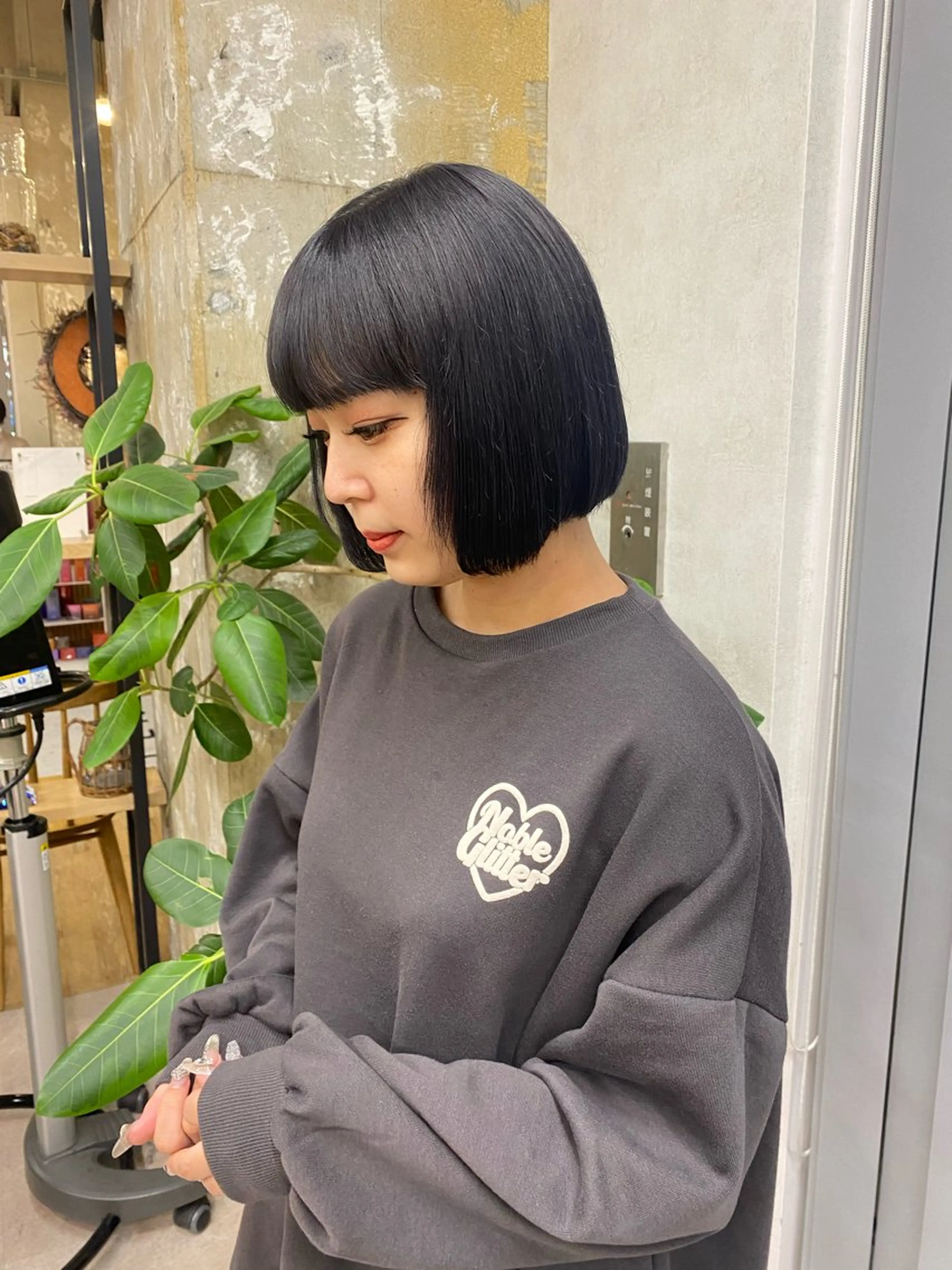 カラー Misaki ║ツヤカラーのヘアスタイル