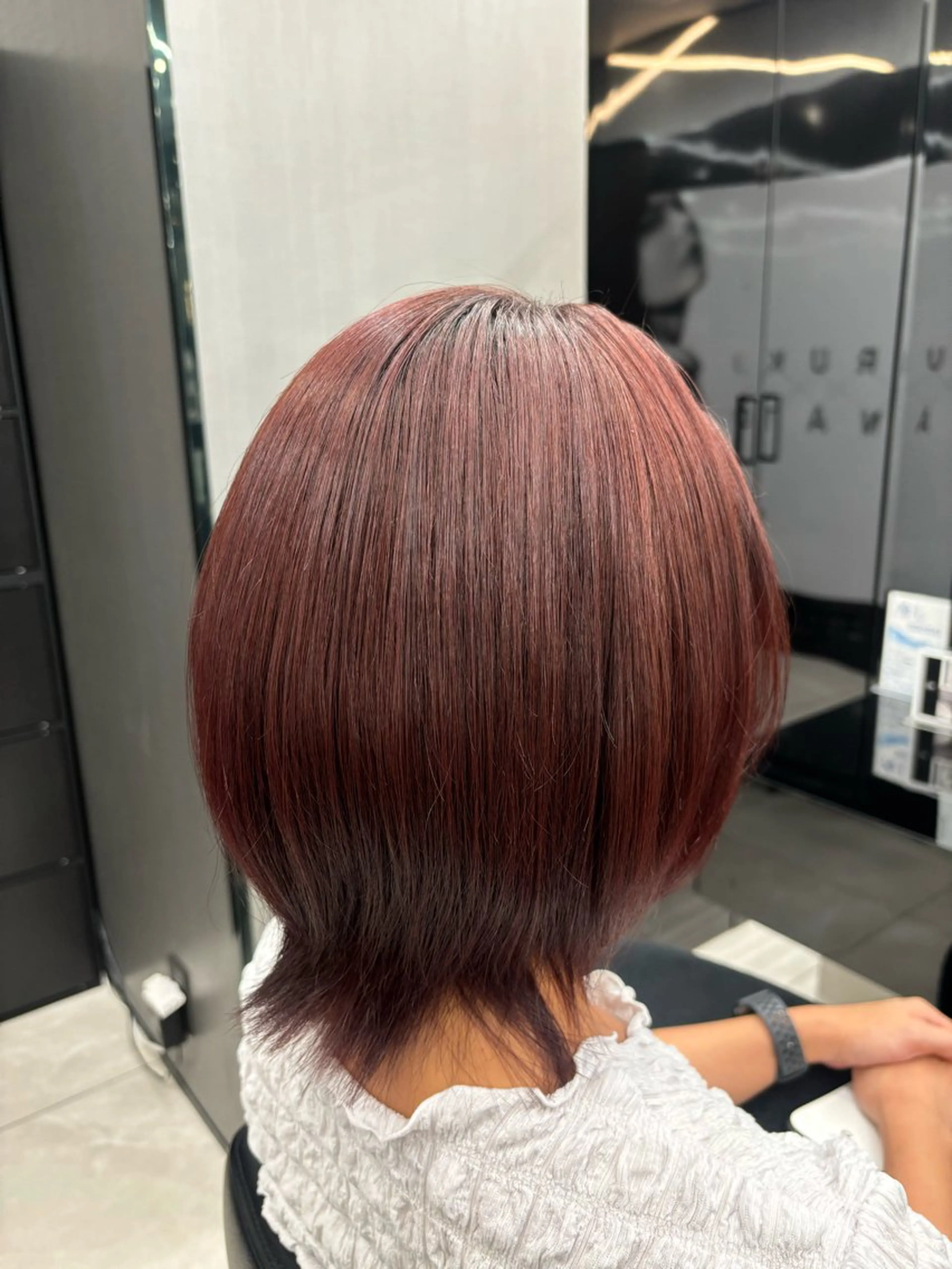 ショート ヘアカラー 山本 優太のヘアスタイル