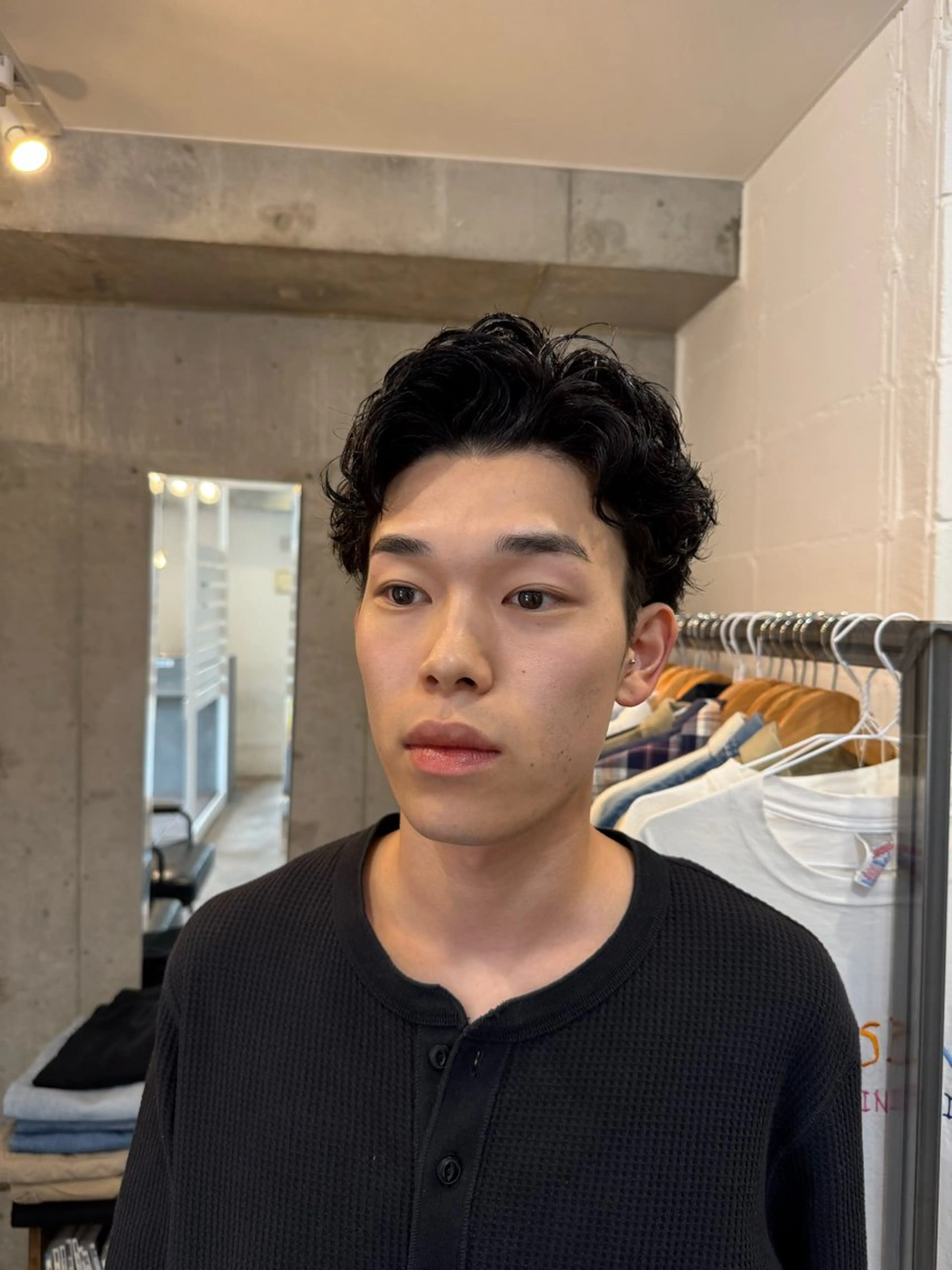 パーマ メンズ Goodplace&thing所属・堀 琉冴のヘアスタイル