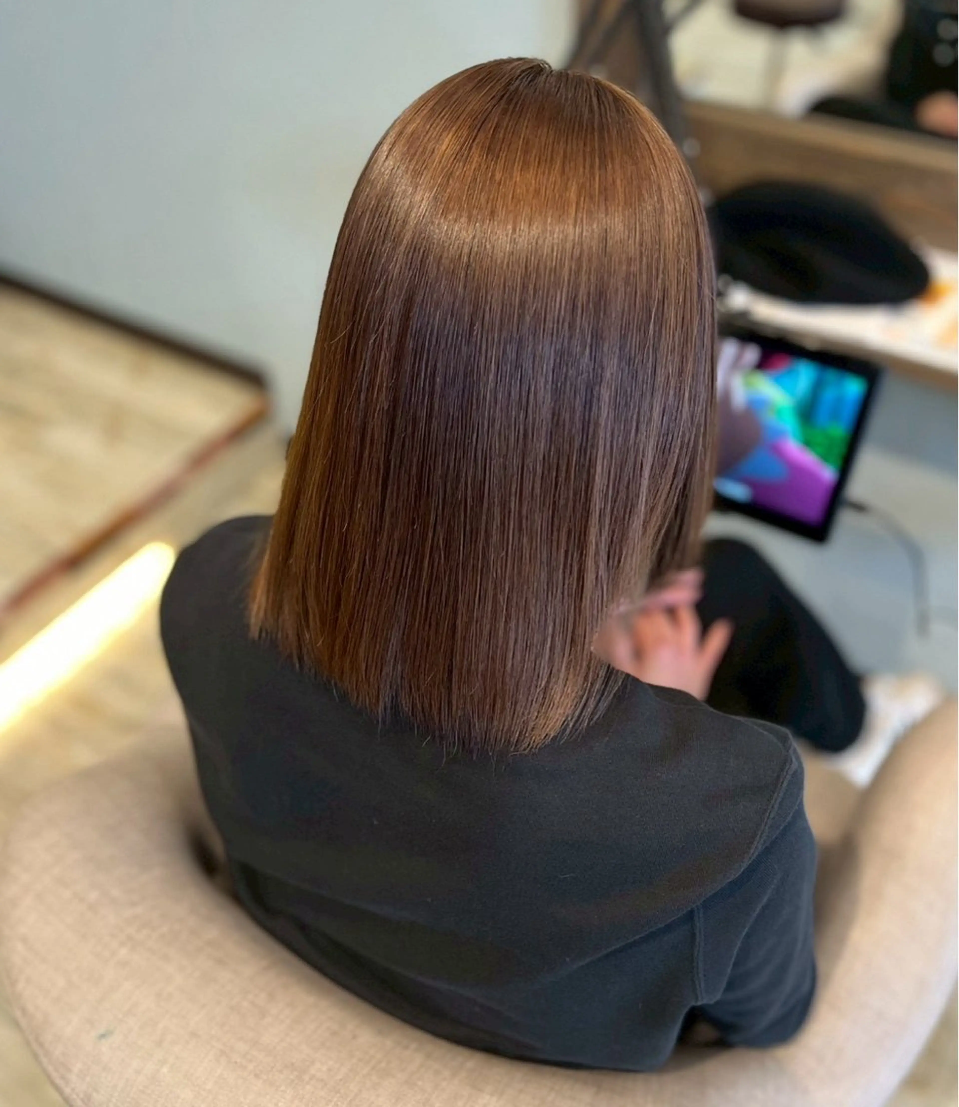 【人気No.2】頭皮と髪のスキンケア！超高濃度水素カラー(シングルカラー)+似合わせカットの写真