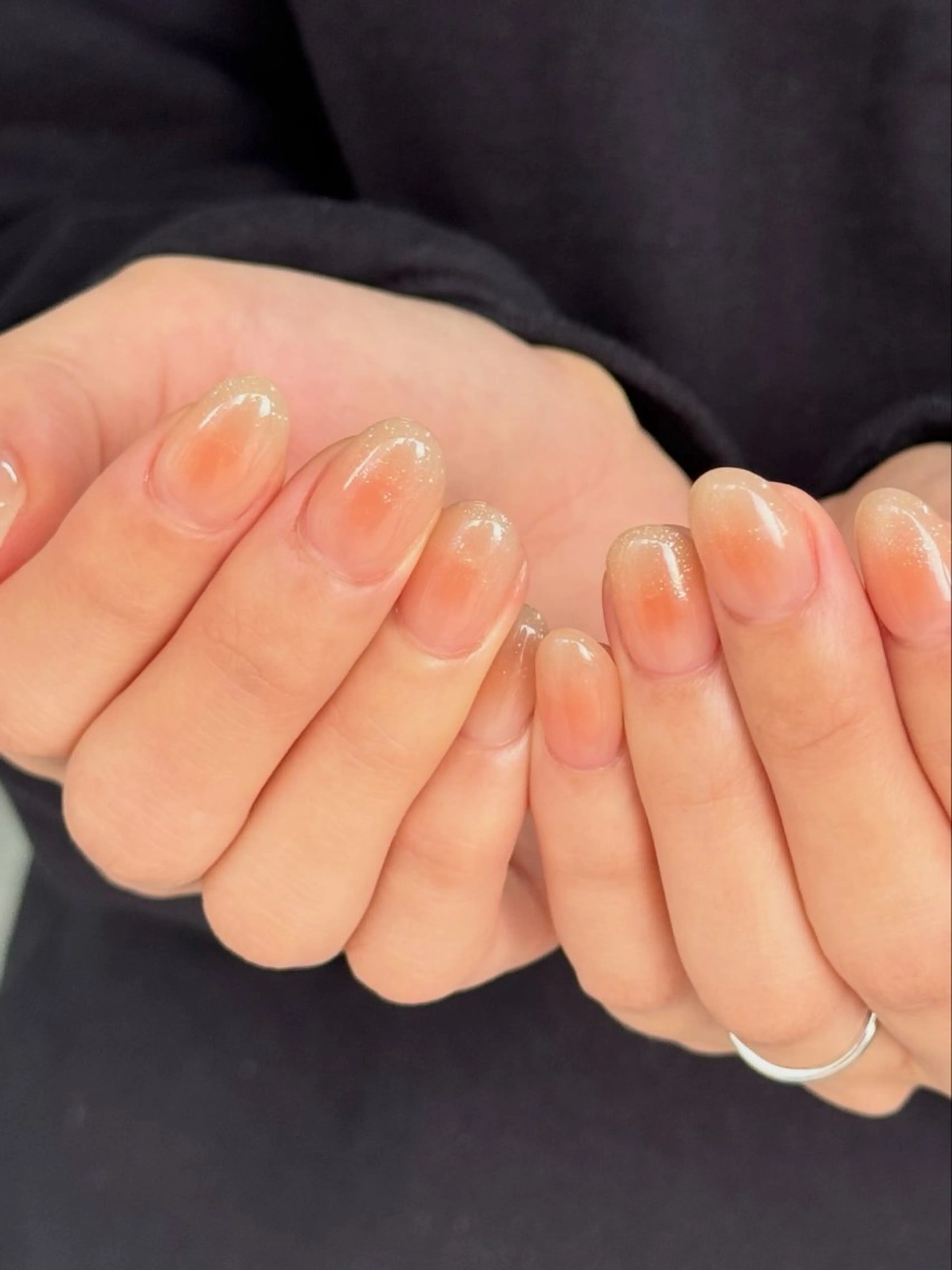 ネイル チークネイル オフィスネイル HARUKA ネイリスト福岡/薬院のネイルデザイン