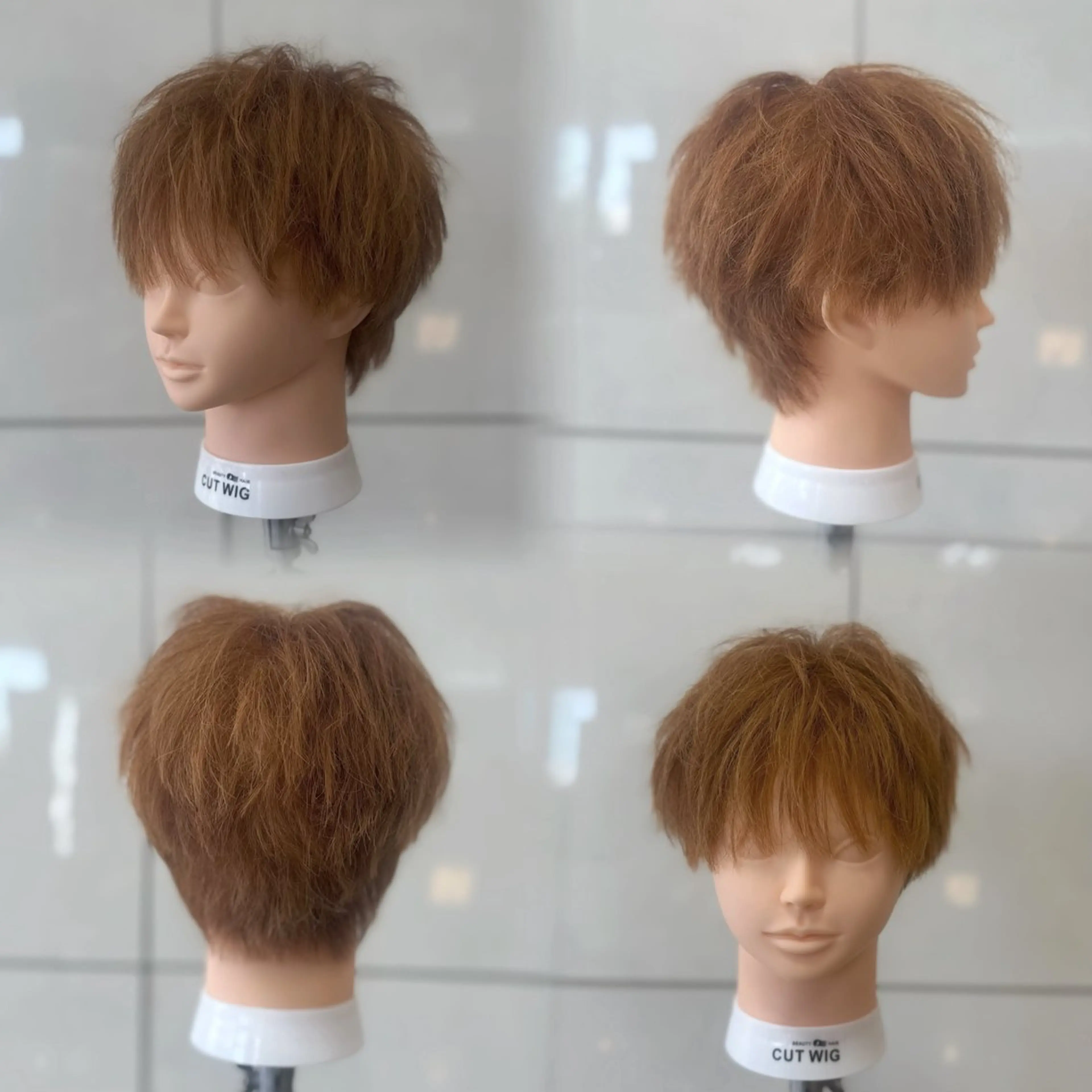 ショート メンズ マッシュウルフ マッシュ メンズウルフカット ショートヘア ウルフカット カット 透明感モテカラー🎀 ／𝐦𝐨𝐞のヘアスタイル