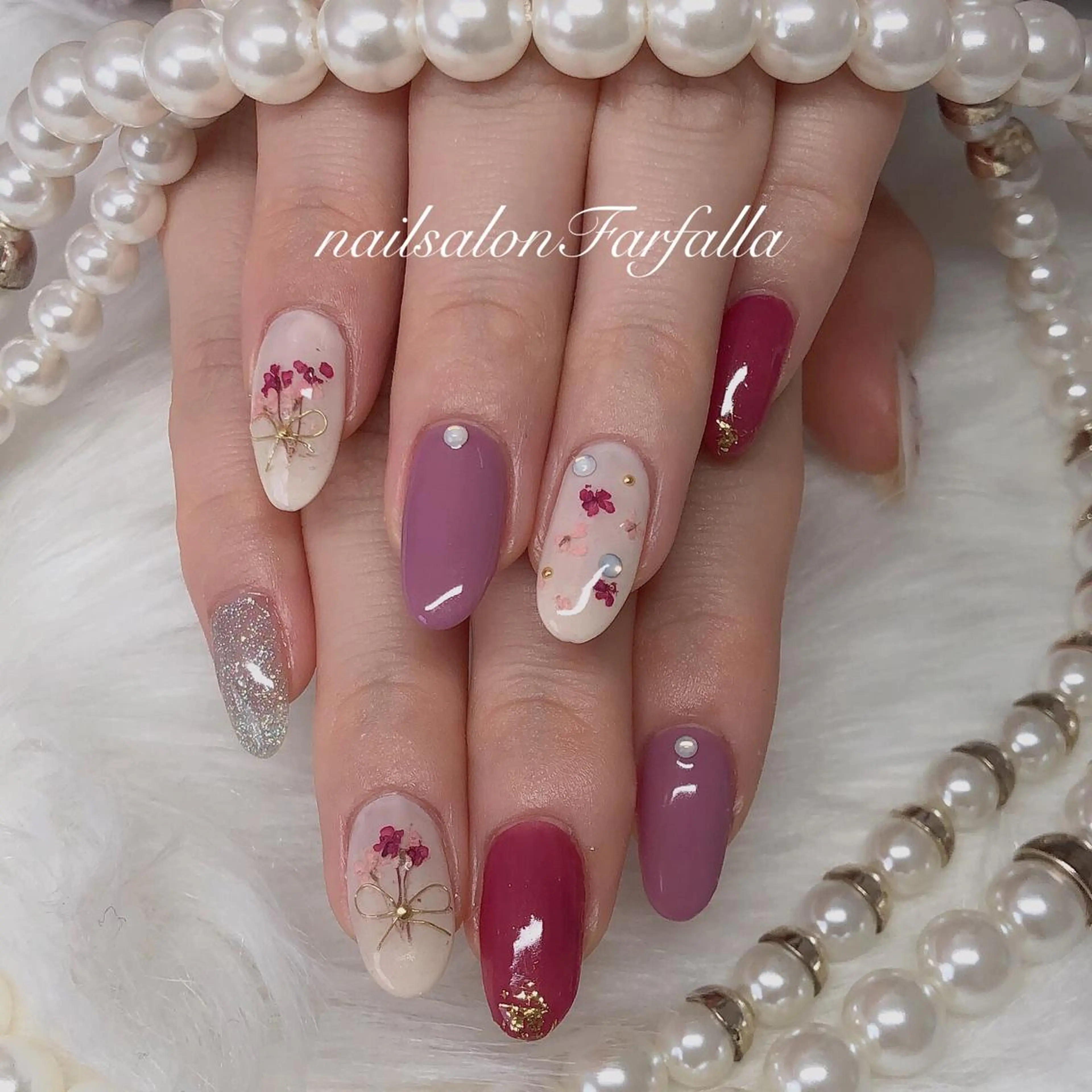 ネイル Farfalla Kieのネイルデザイン