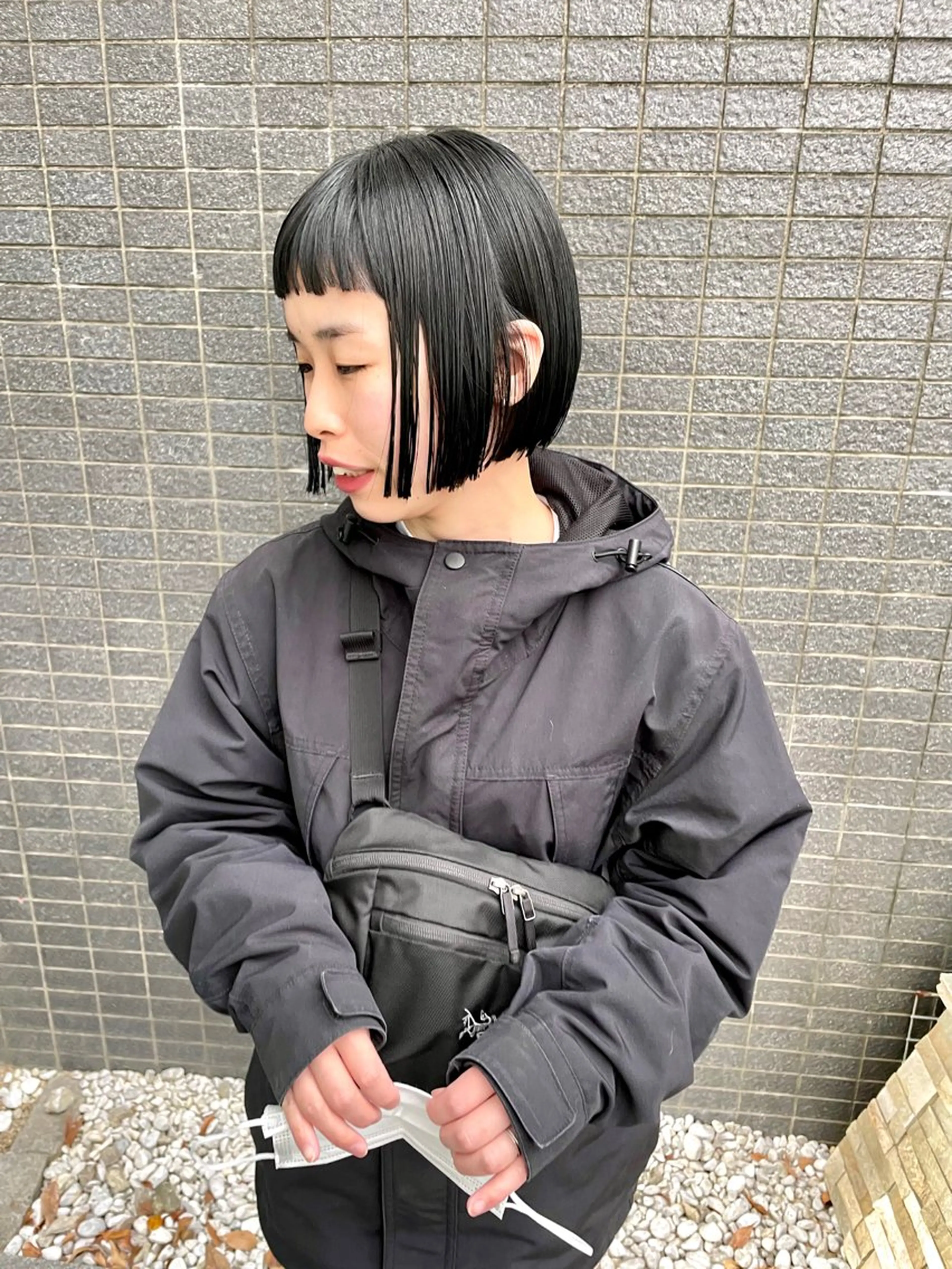 ミディアム カラー パーマ ヘアアレンジ メンズ カット ヘアカラー トリートメント tatsumi/ボブ ウルフ/レイヤーのヘアスタイル