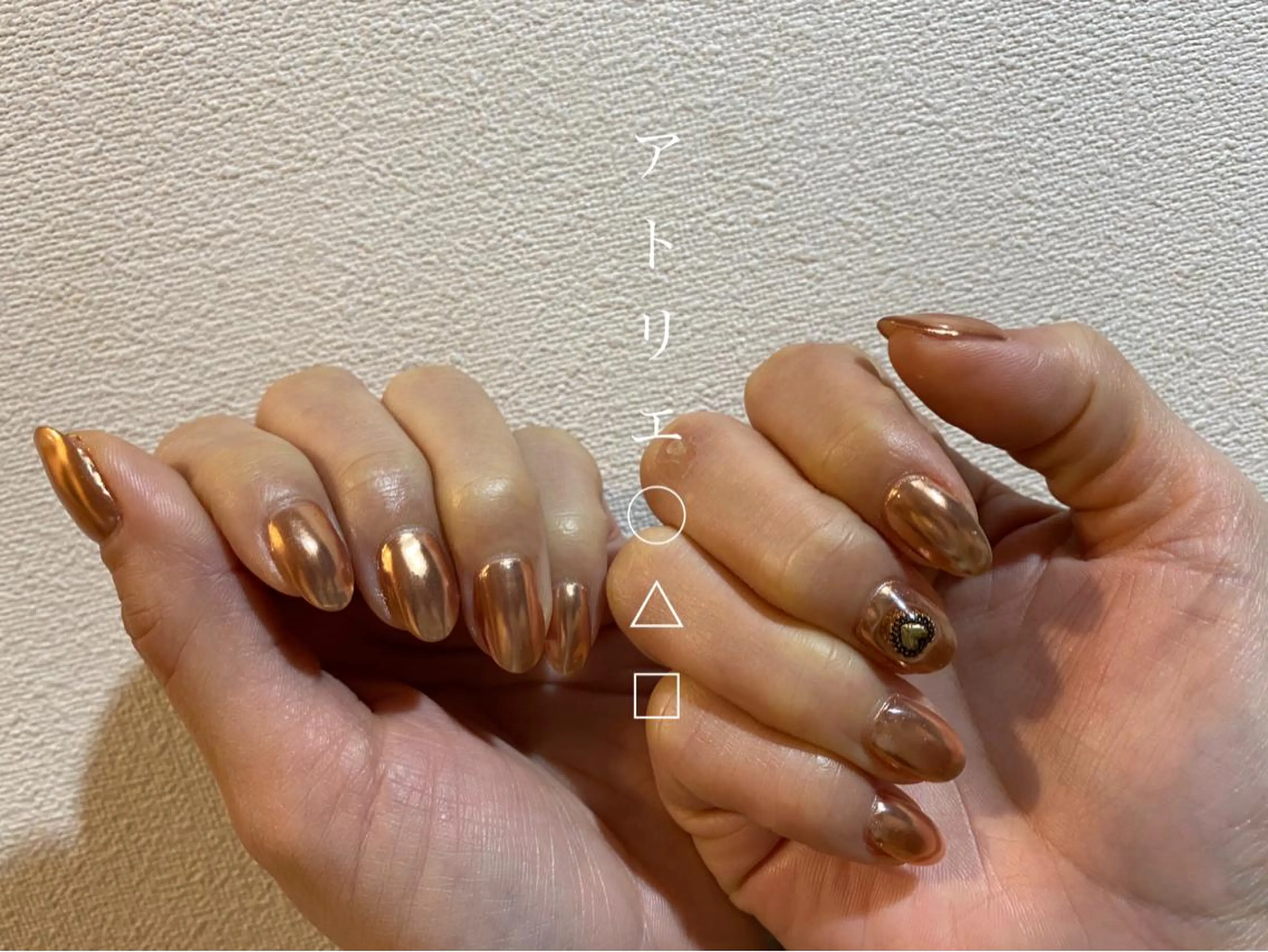ネイル ハンドネイル アトリエ ○△□のネイルデザイン