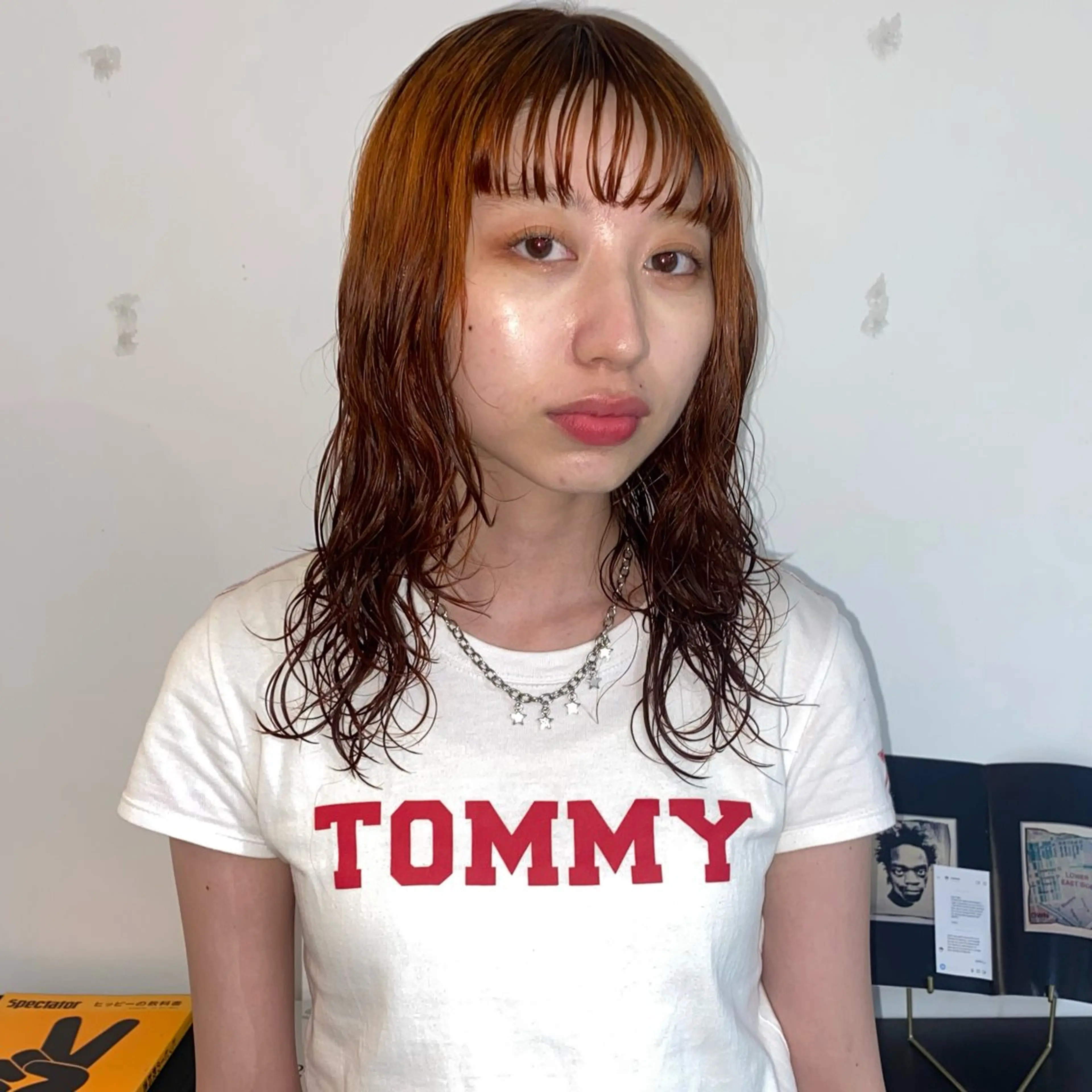 セミロング カラー ヘアカラー トリートメント hair salon　丹tan所属・Rena✴︎トレンド ×スタンダードMIXのヘアスタイル