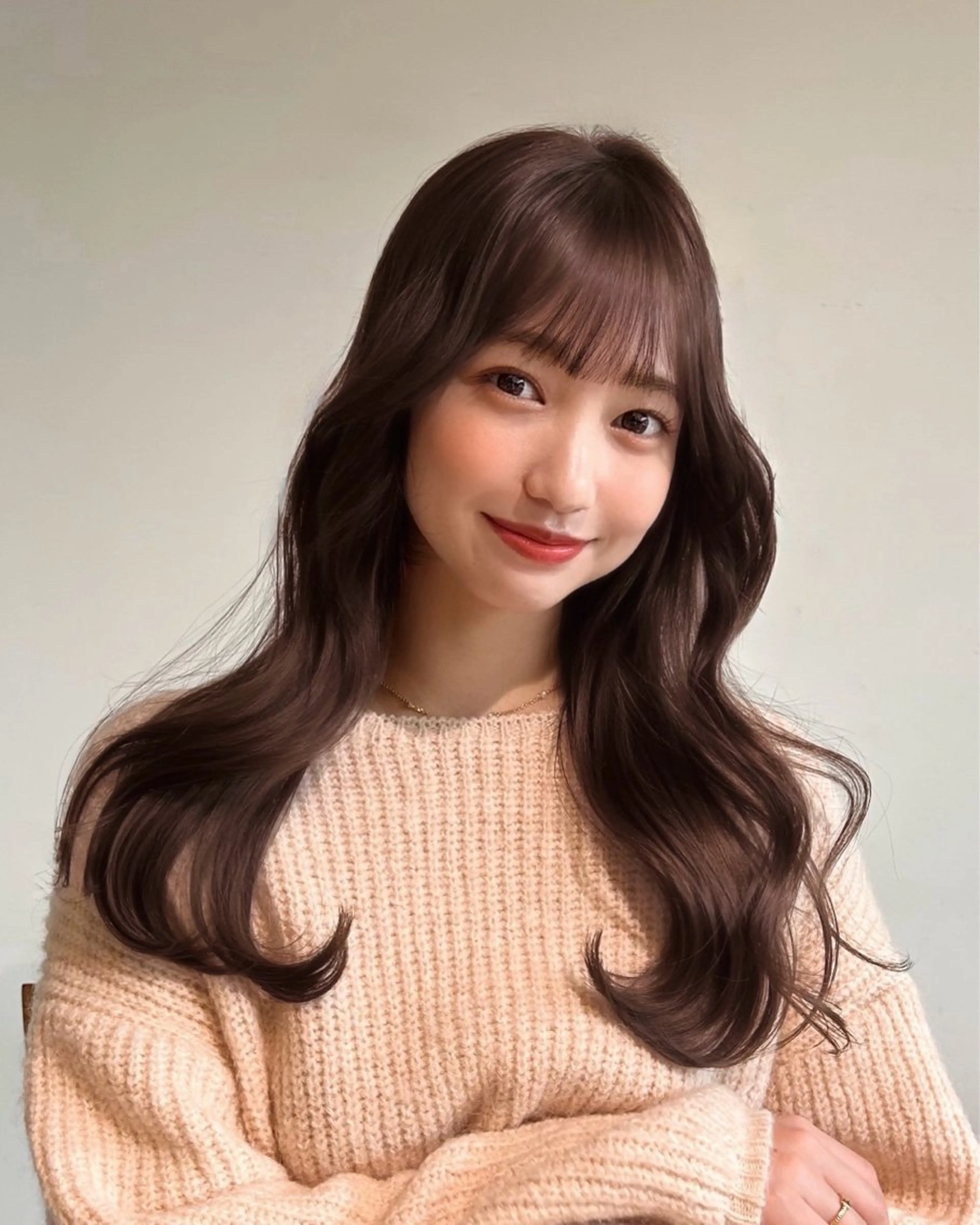 ロング カラー ミディアムヘア Chifumiのヘアスタイル