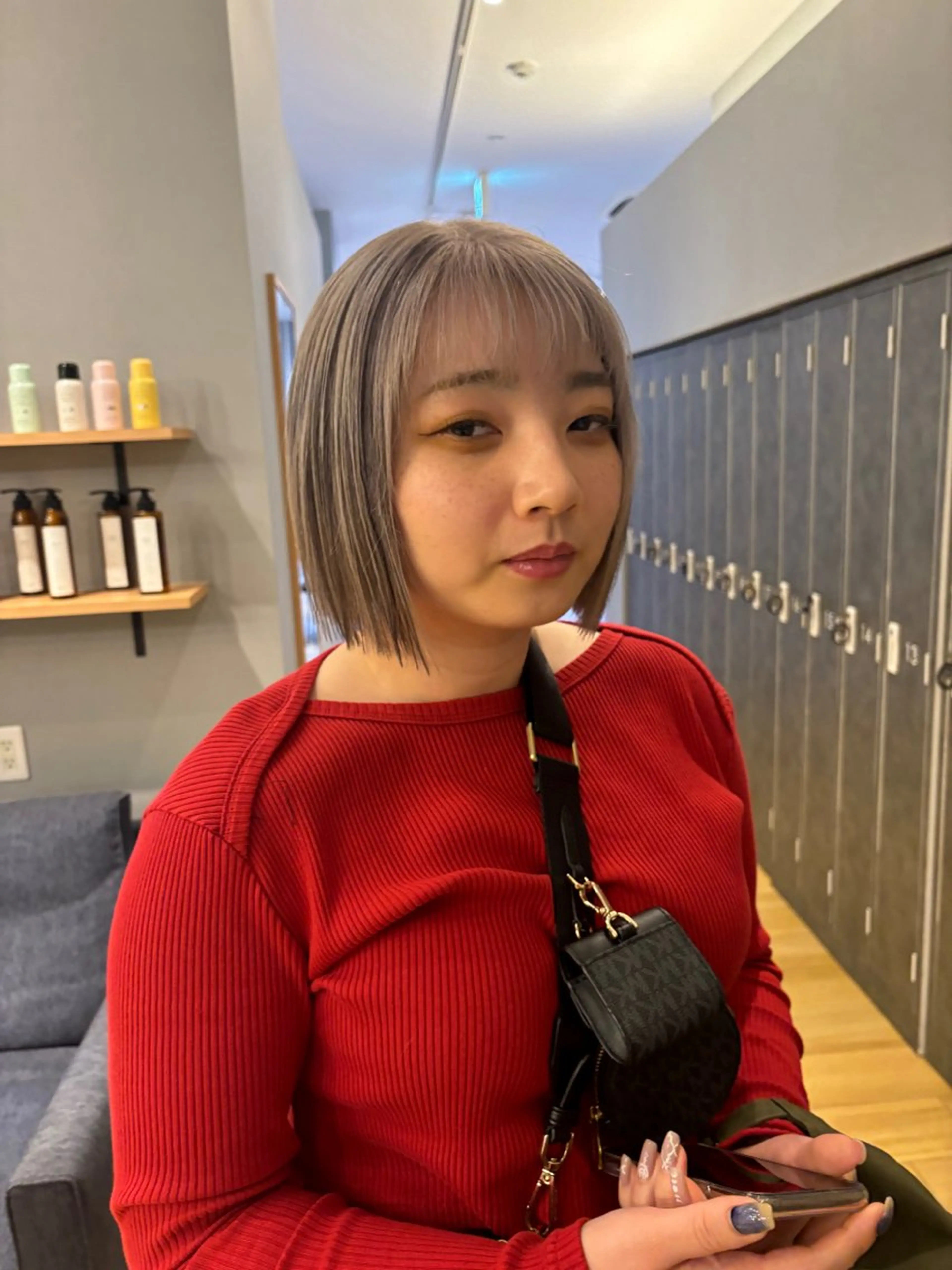 ショート 重里 瑠花のヘアスタイル